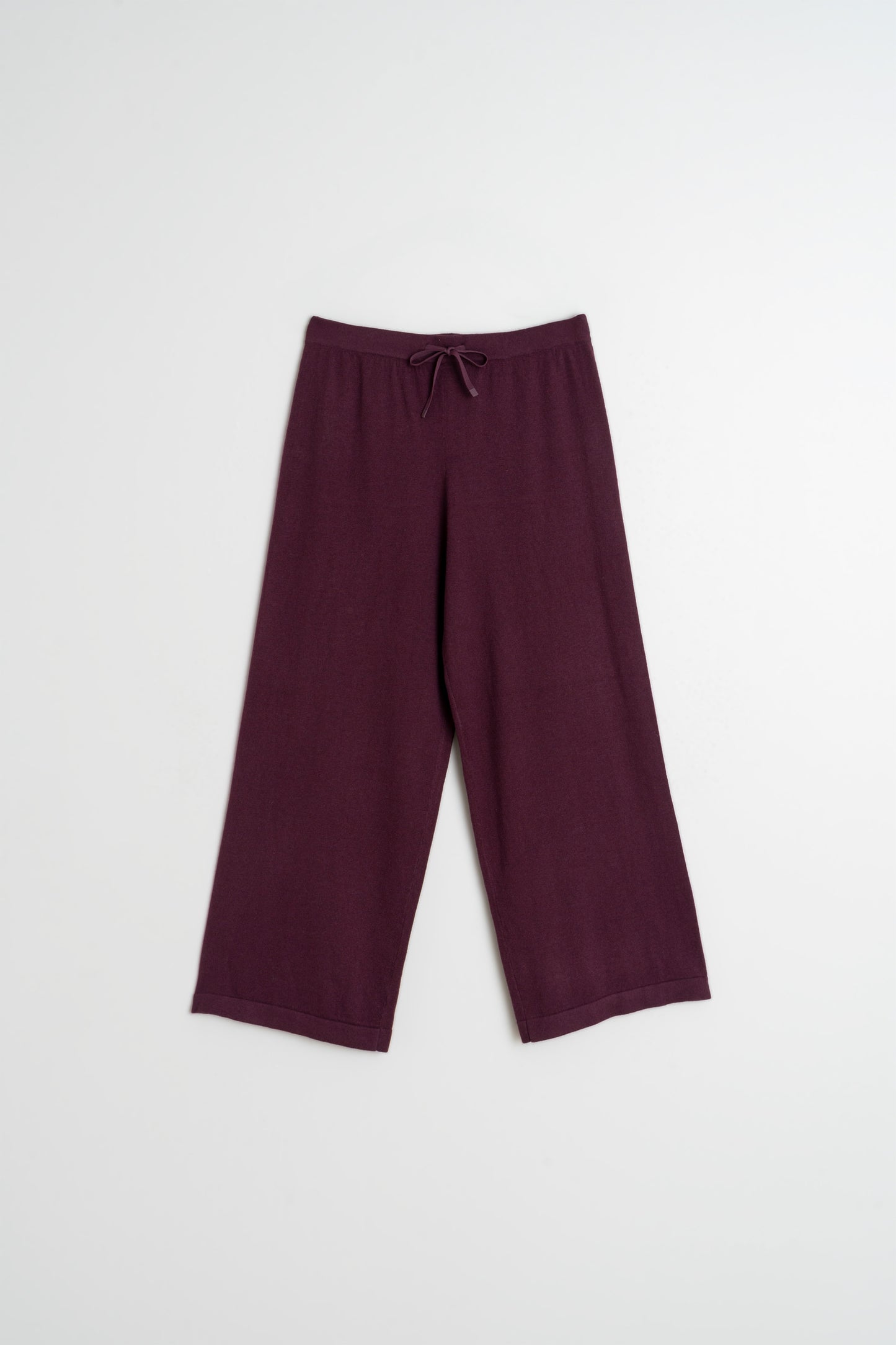WIDE-KNIT PANTS