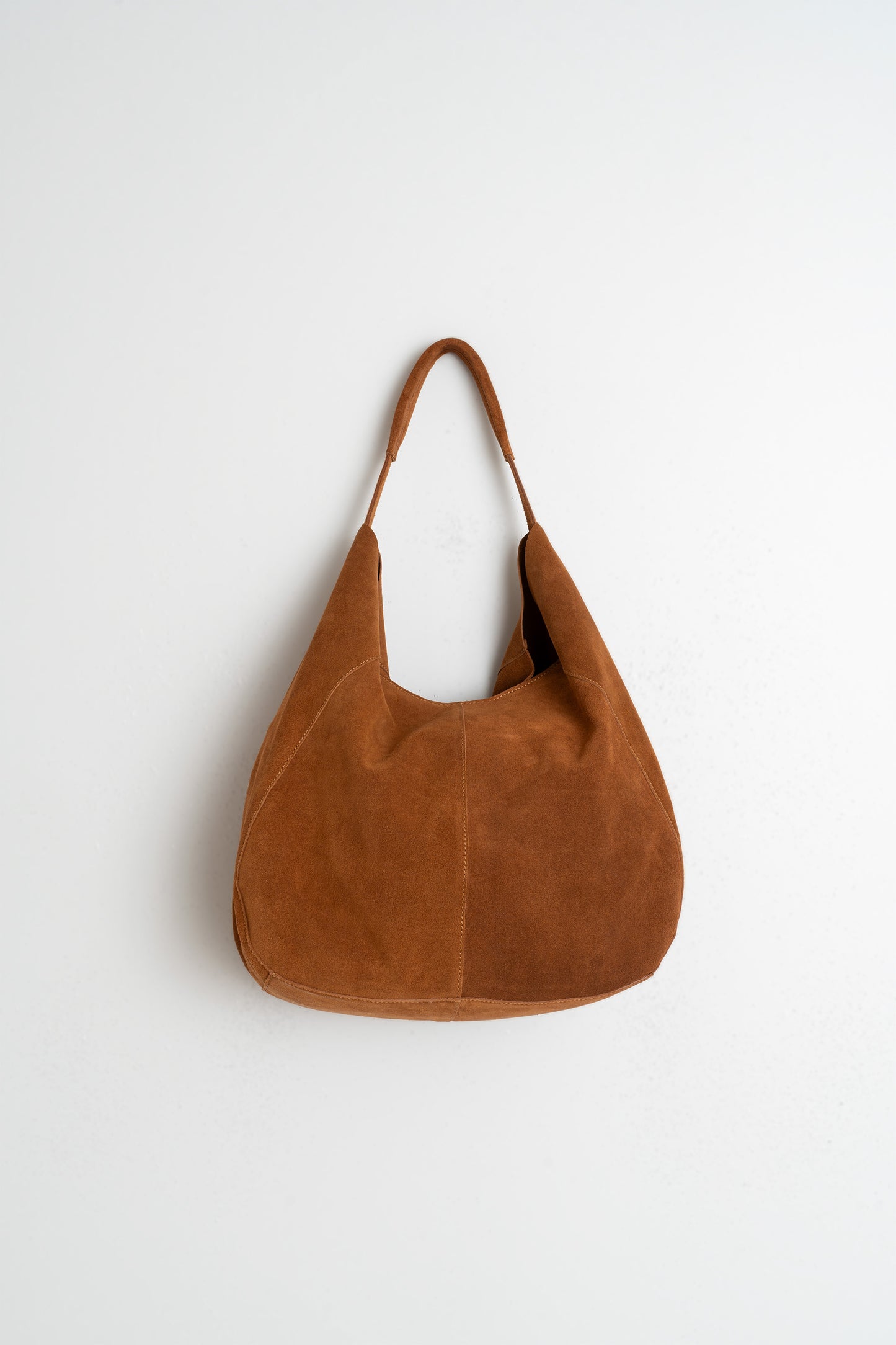 SPLIT LEATHER TOTE BAG