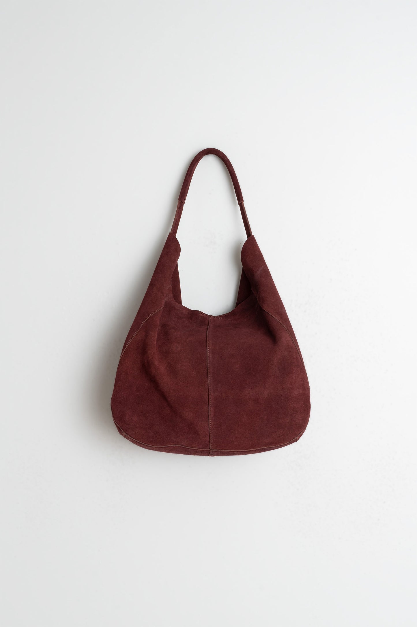 SPLIT LEATHER TOTE BAG