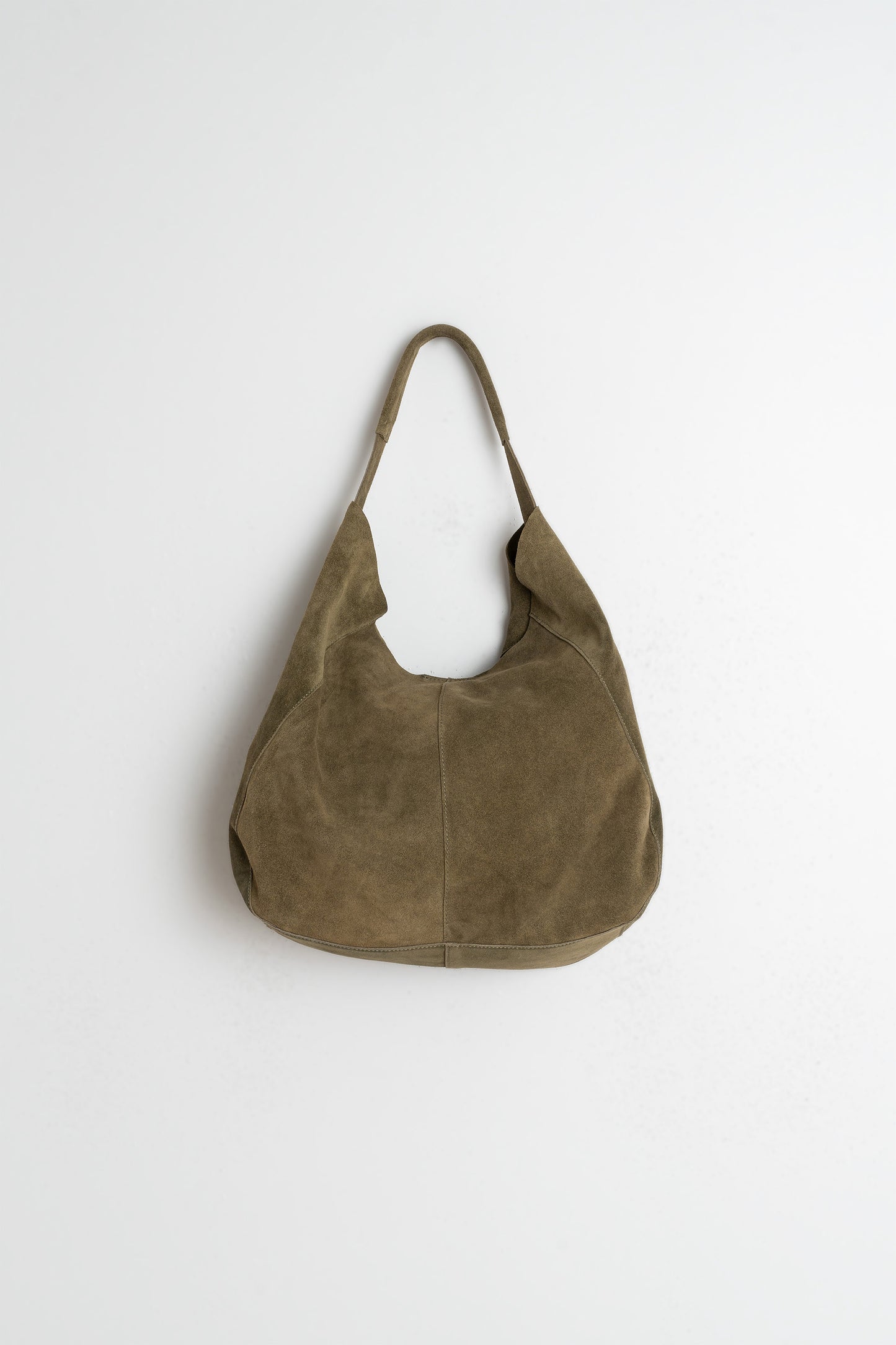 SPLIT LEATHER TOTE BAG