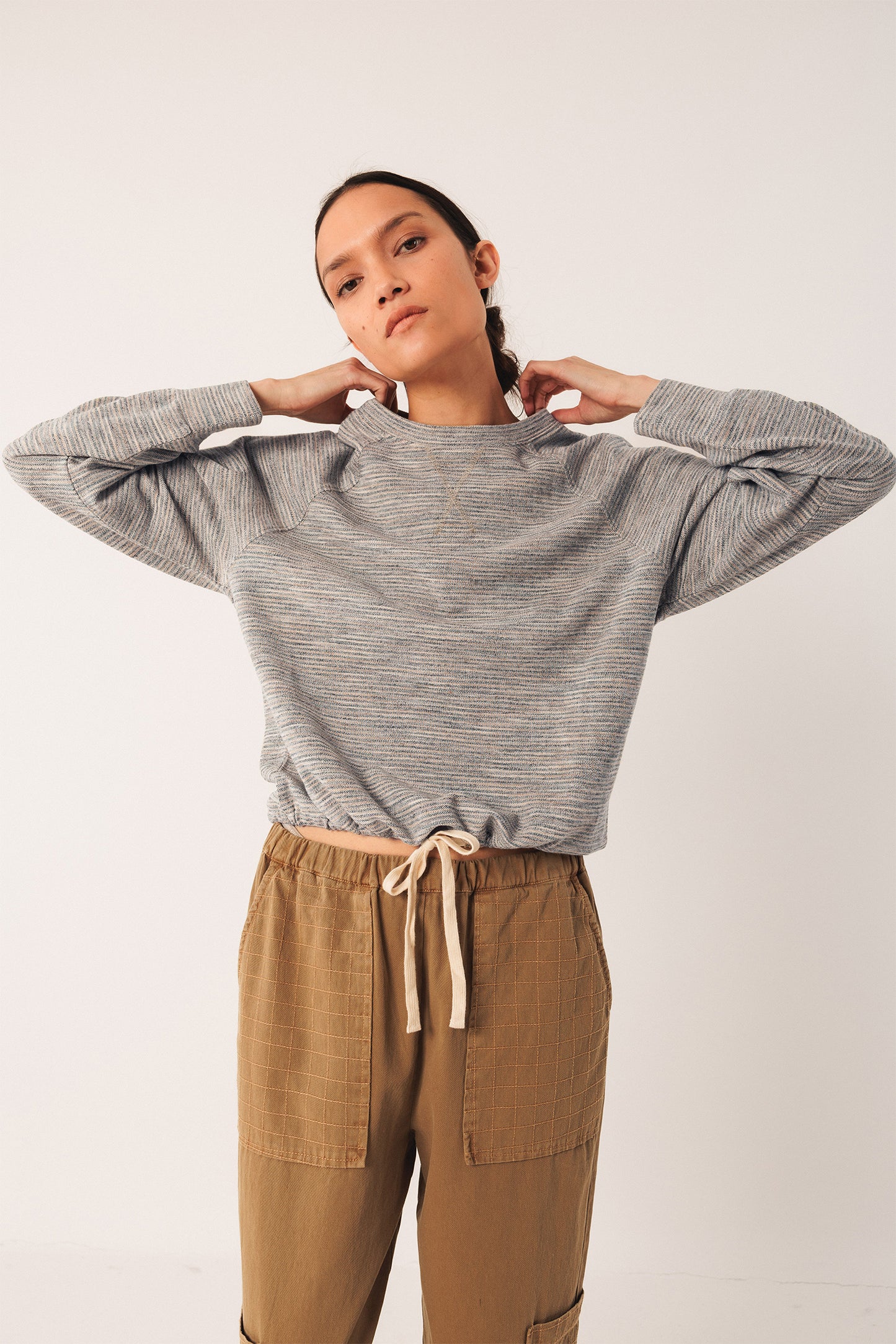 MULTICOLOR ADJUSTABLE SWEATSHIRT