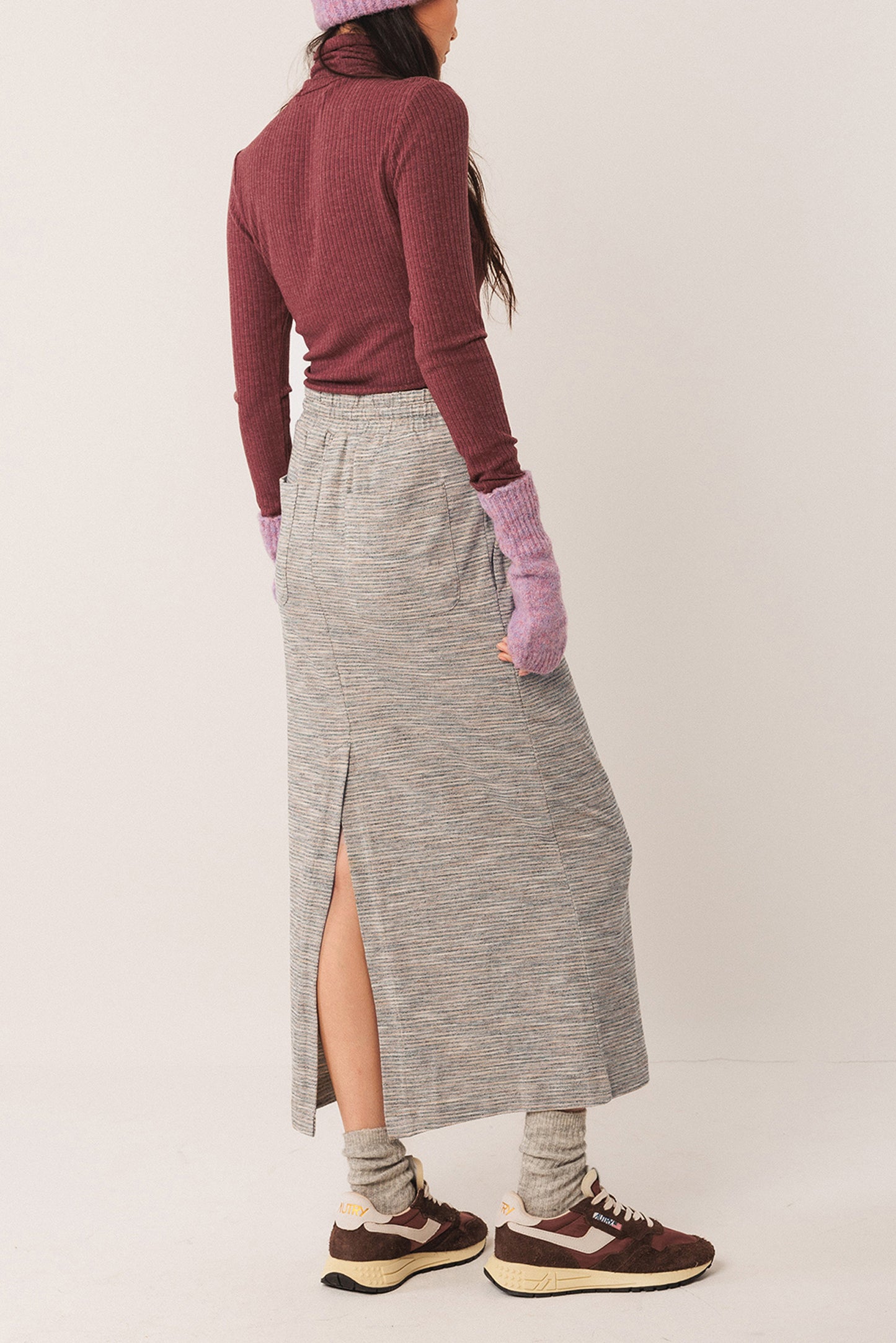MULTICOLOR PENCIL SKIRT