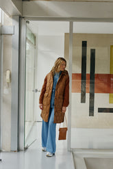 COMBINATION QUILTED COAT
