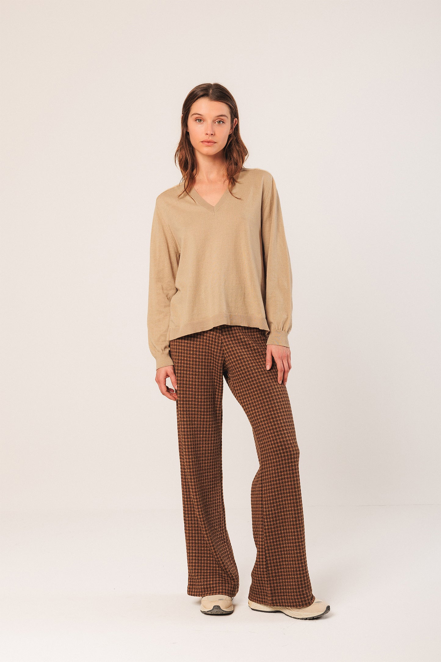 BASIC COTTON SWEATER