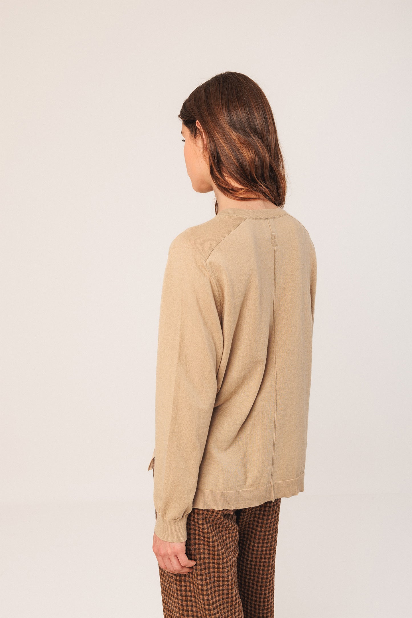 BASIC COTTON SWEATER
