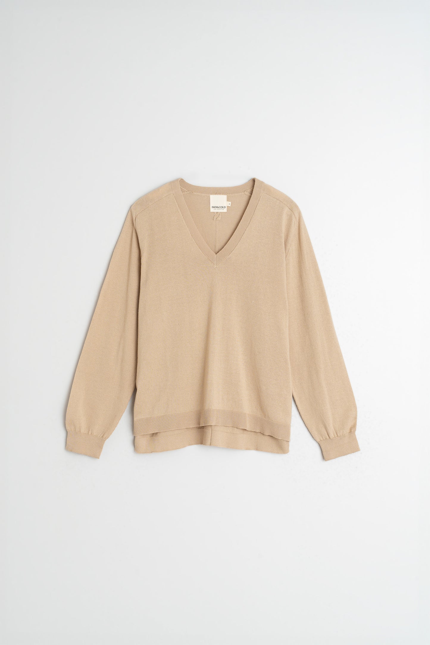 BASIC COTTON SWEATER