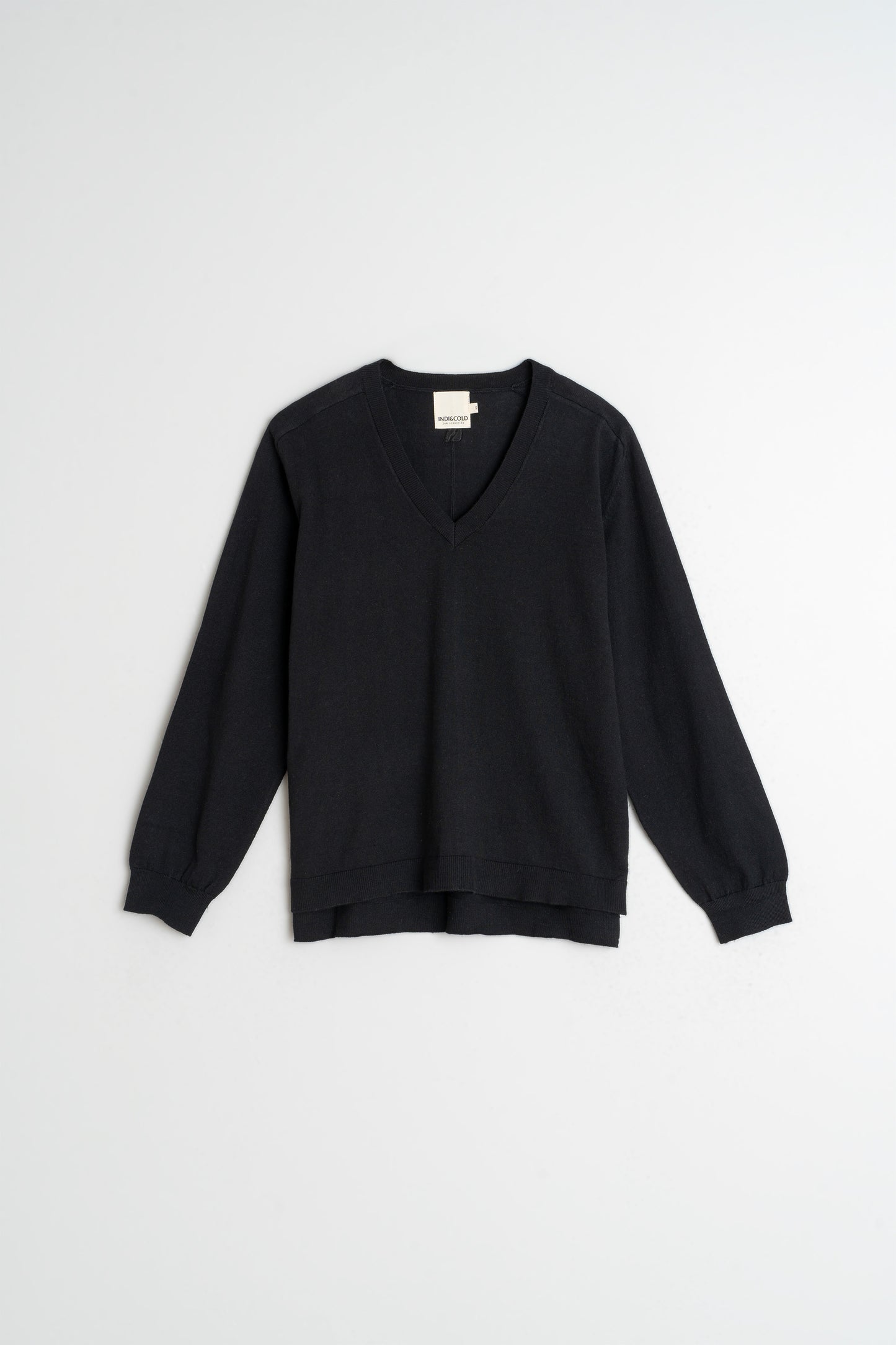 BASIC COTTON SWEATER