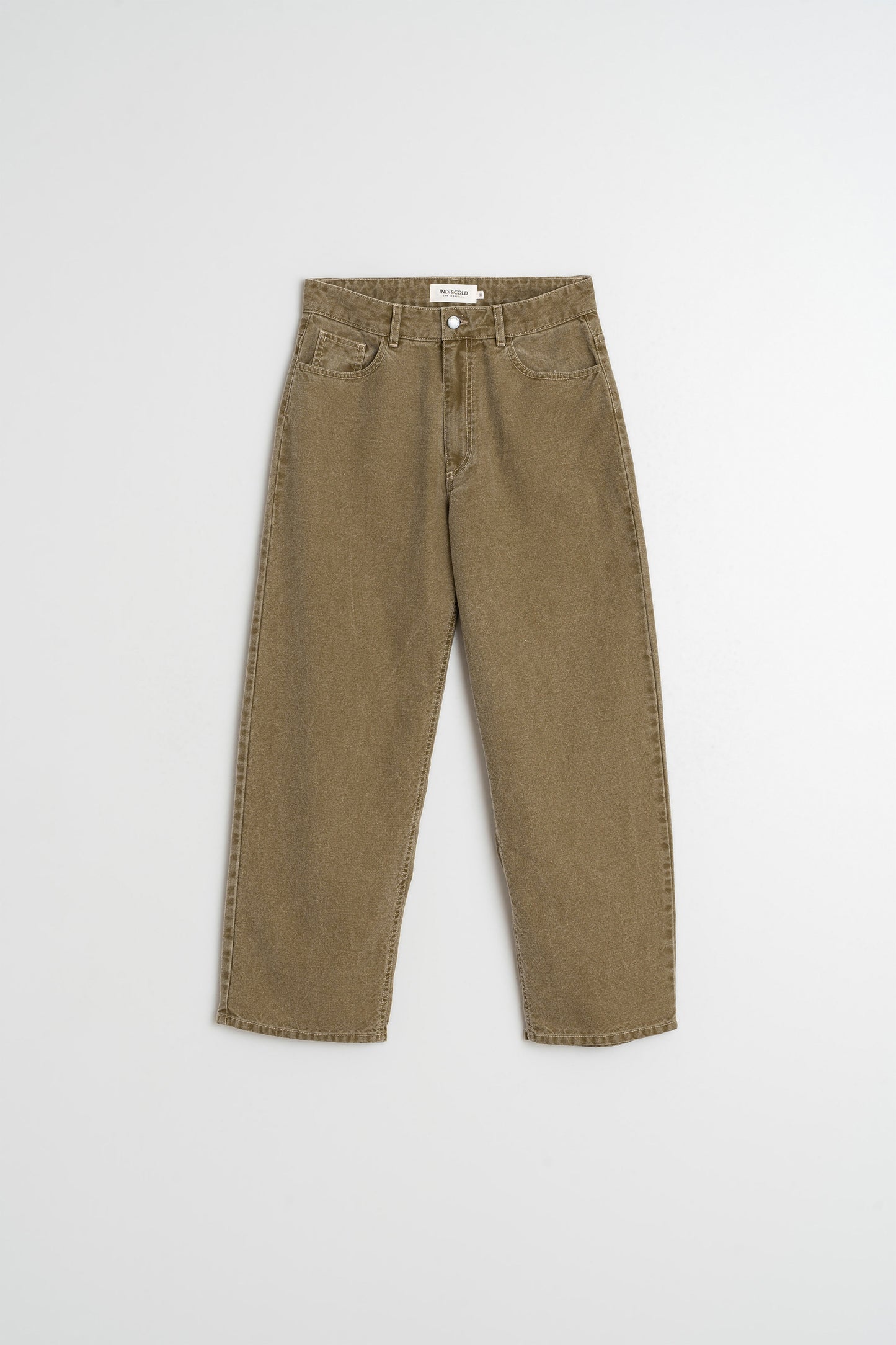 WASHED TWILL PANTS