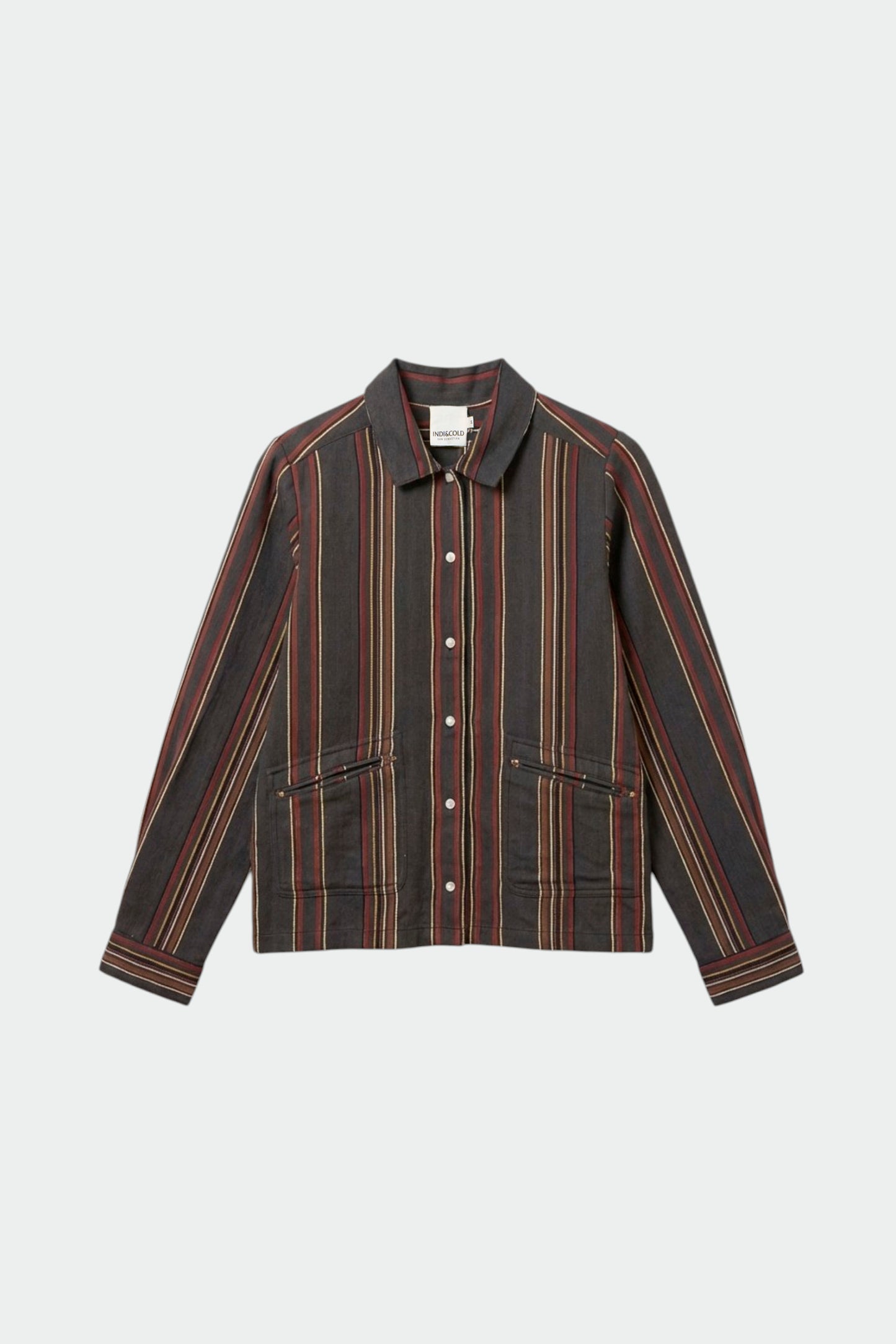 STRIPED OVERSHIRT