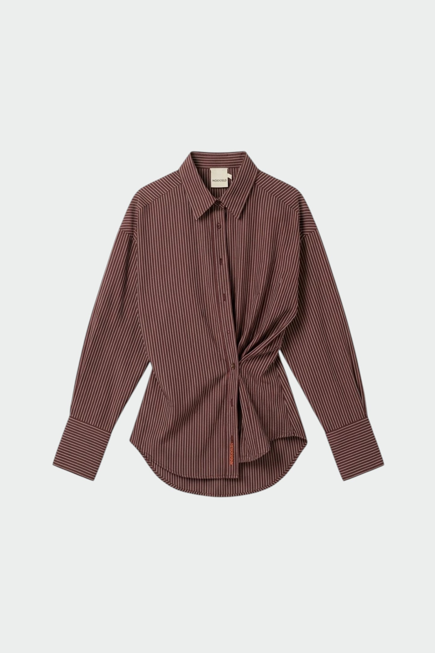 MASCULINE MULTIPOSITION STRIPED SHIRT