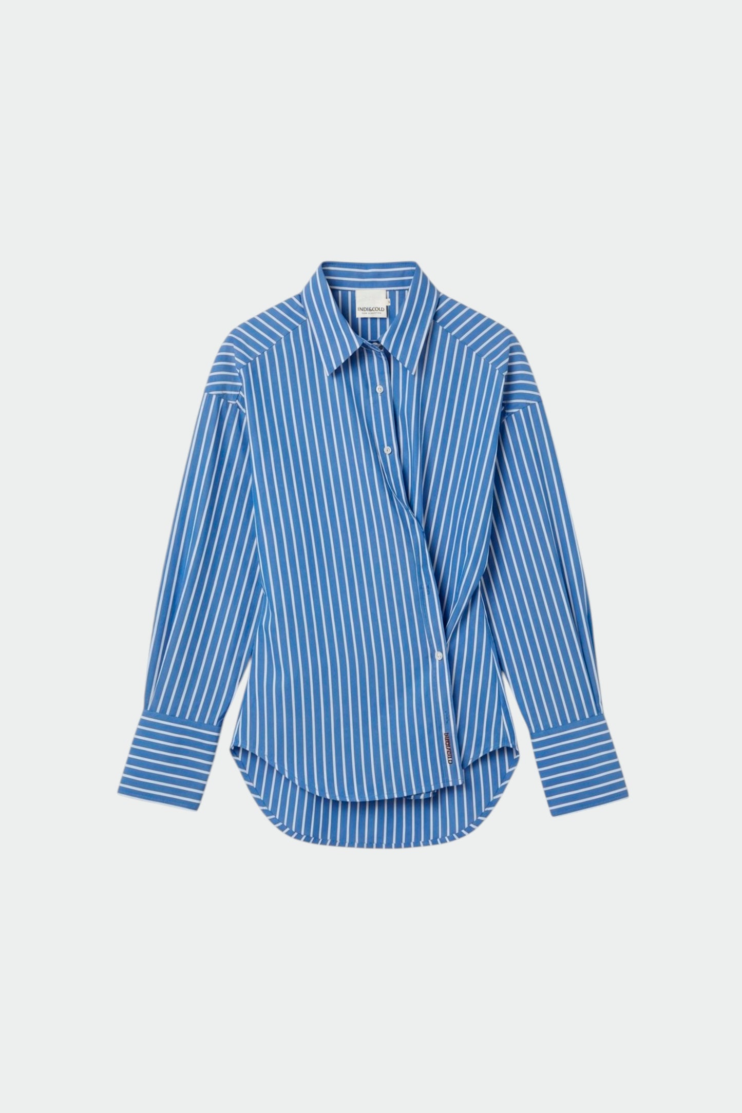 MASCULINE MULTIPOSITION STRIPED SHIRT