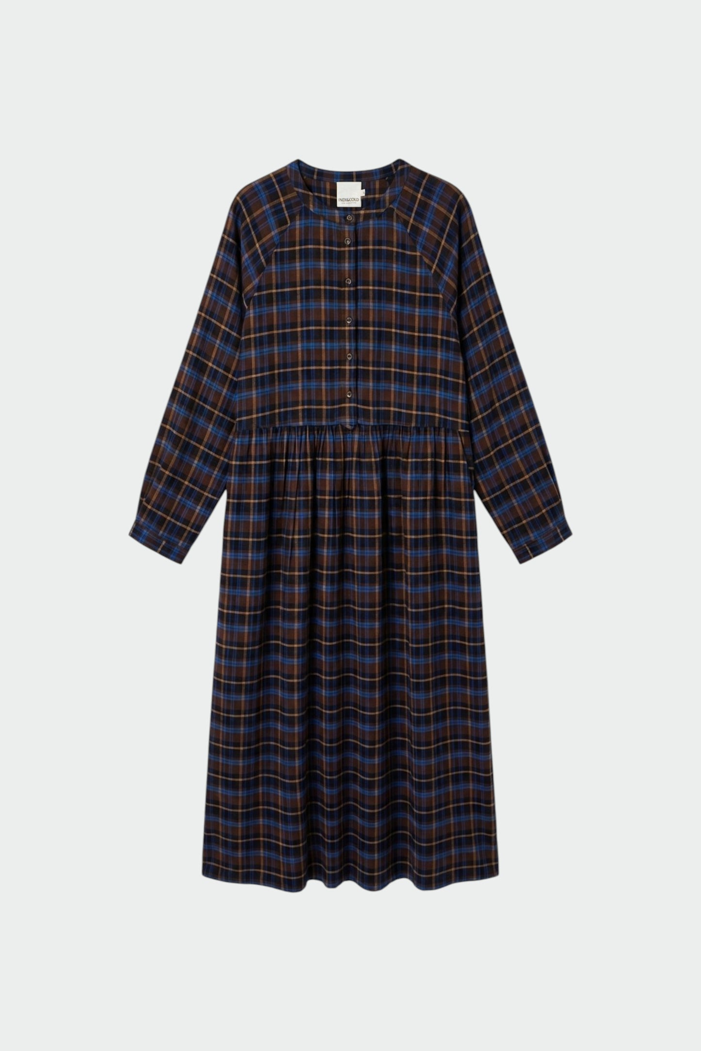 MULTICOLOR CHECKERED DRESS
