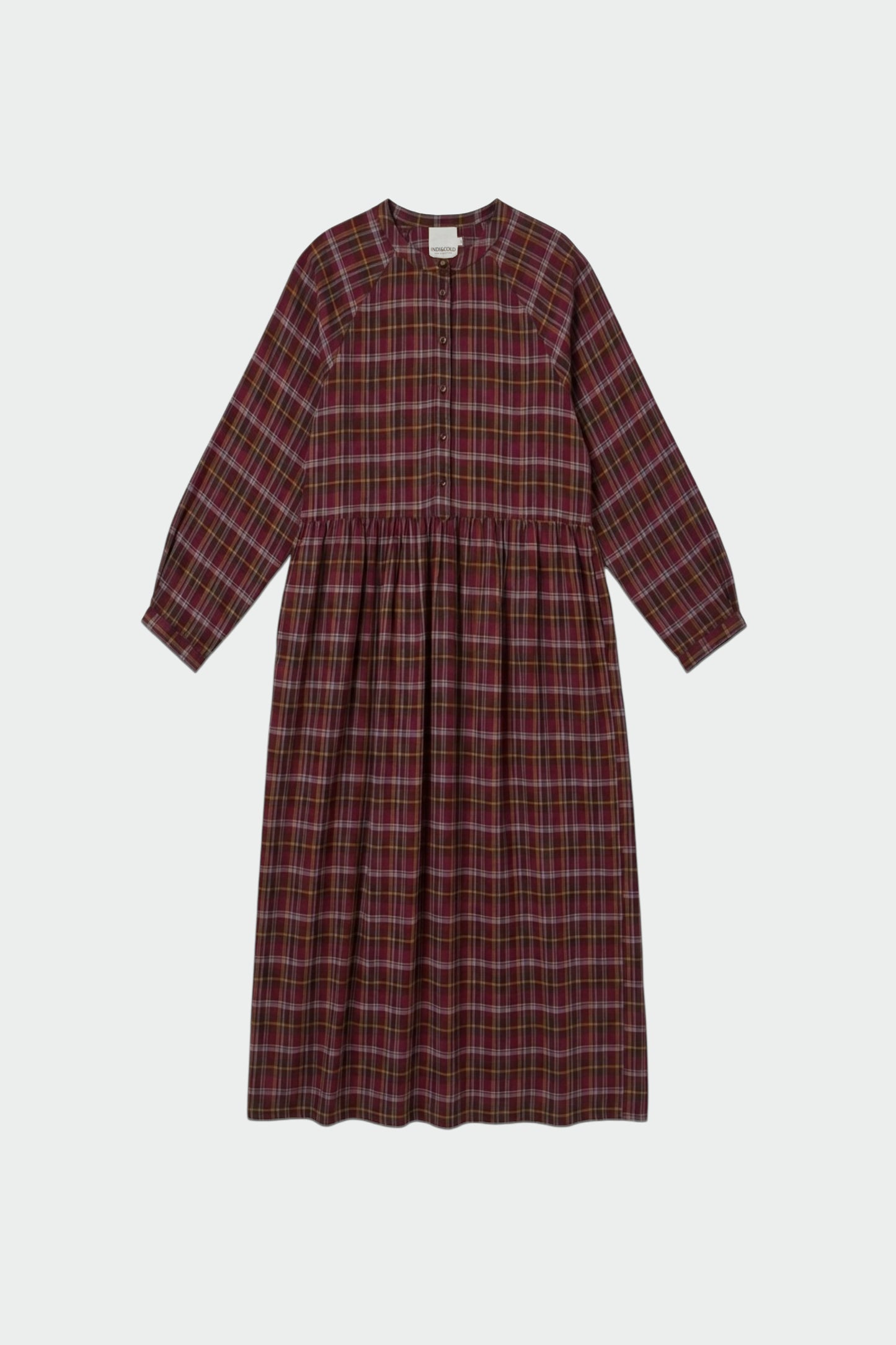 MULTICOLOR CHECKERED DRESS