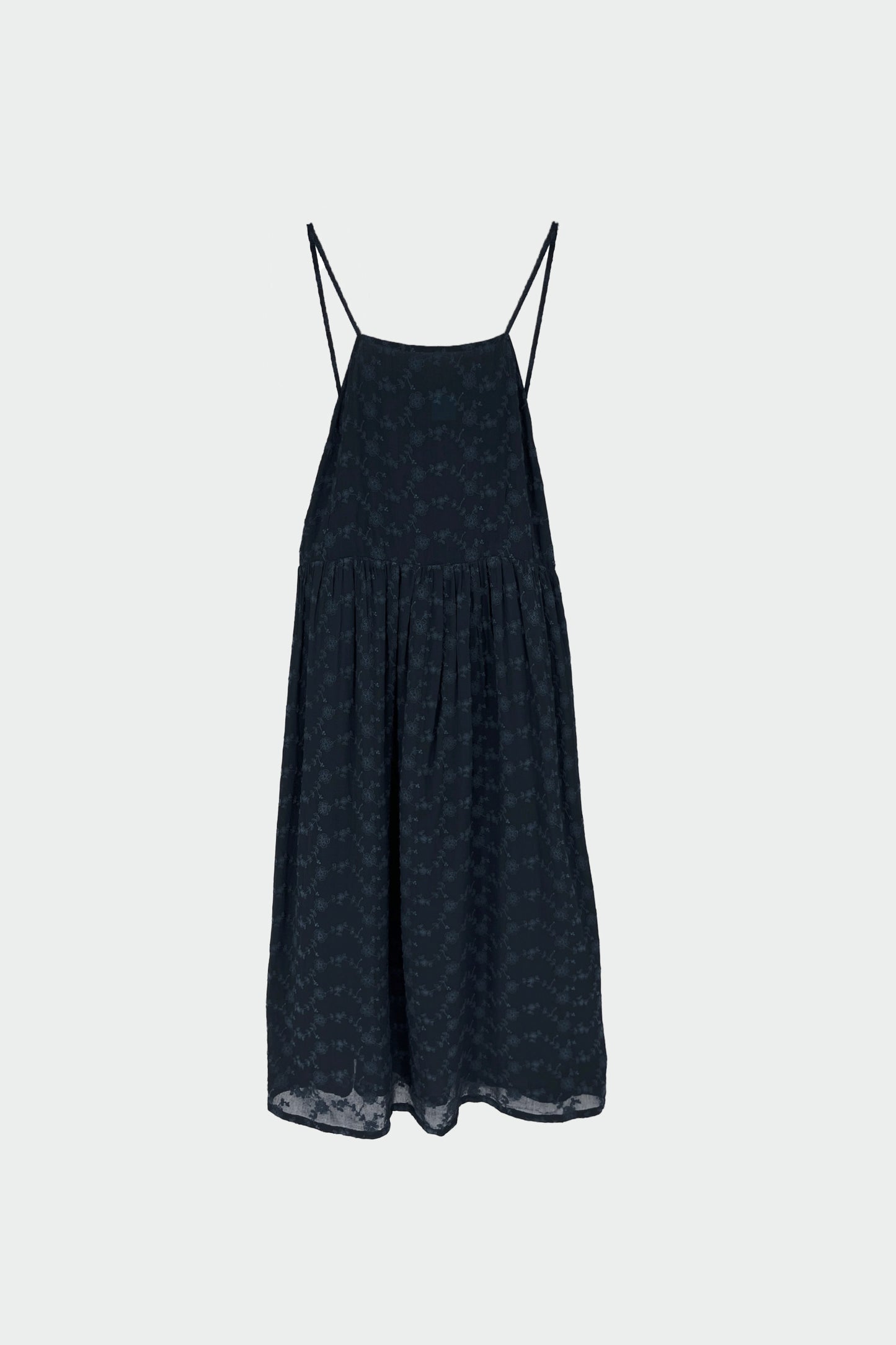 EMBROIDERED APRON DRESS