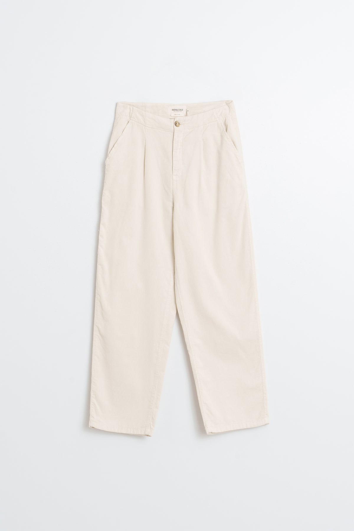 CORDUROY CARROT PANTS