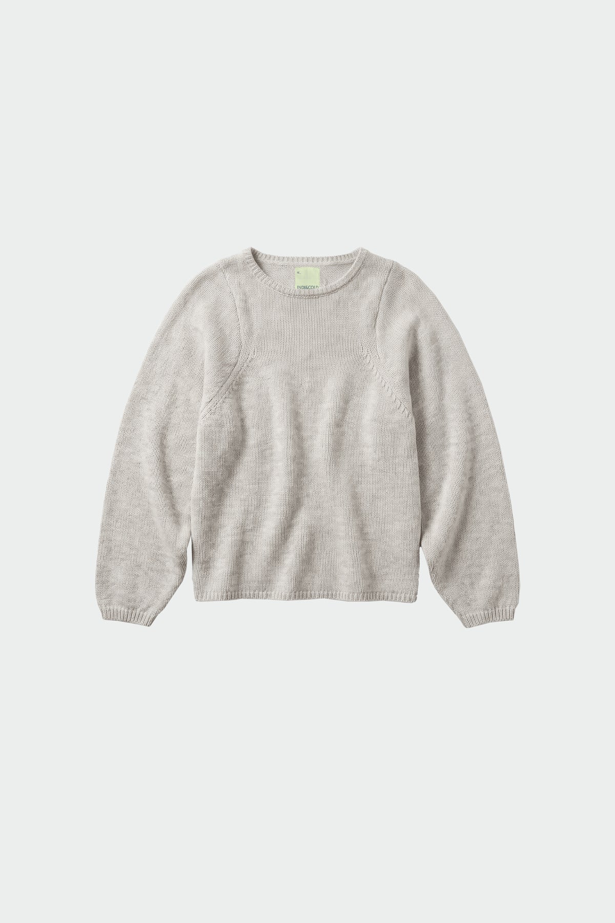 CASHMERE BALLOON-SLEEVE SWEATER