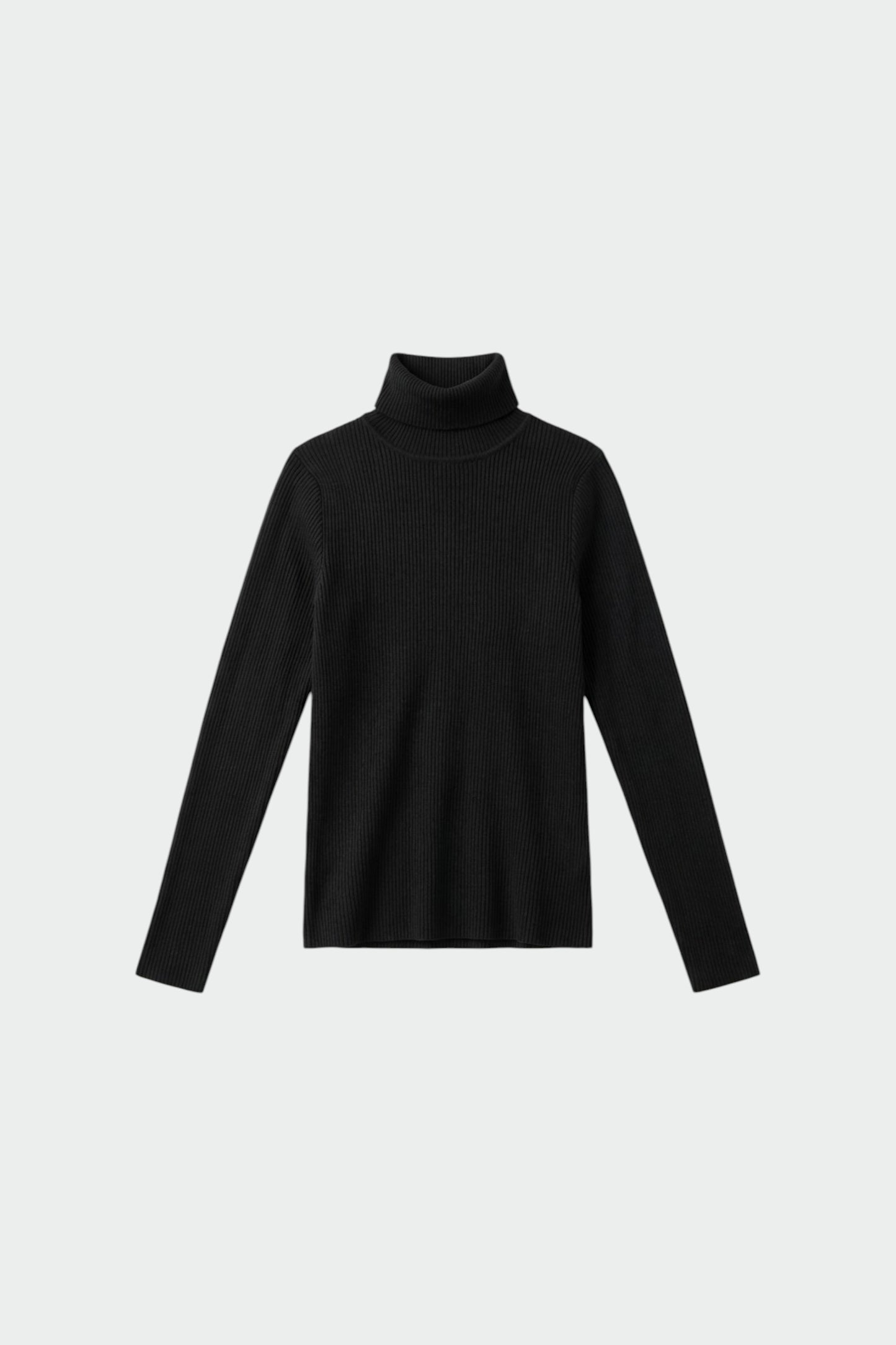 FITTED RIBBED T-SHIRT