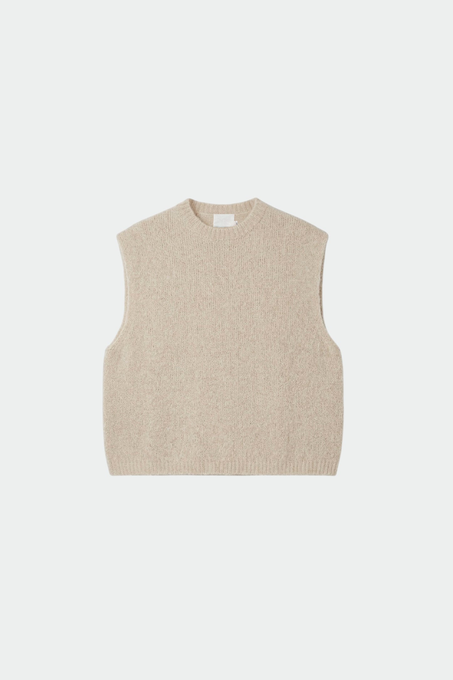 BOXY VEST WITH MOHAIR