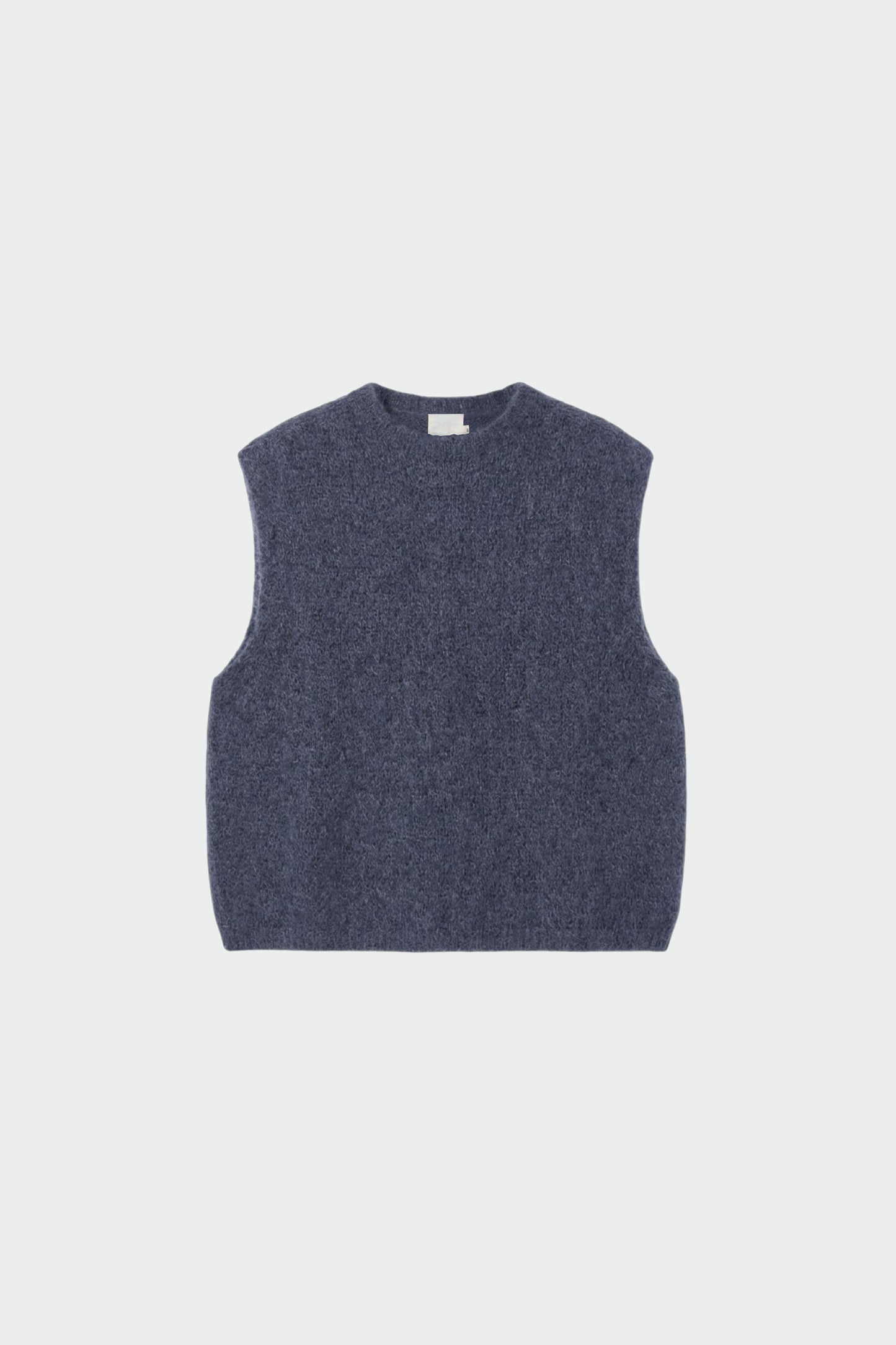 BOXY VEST WITH MOHAIR