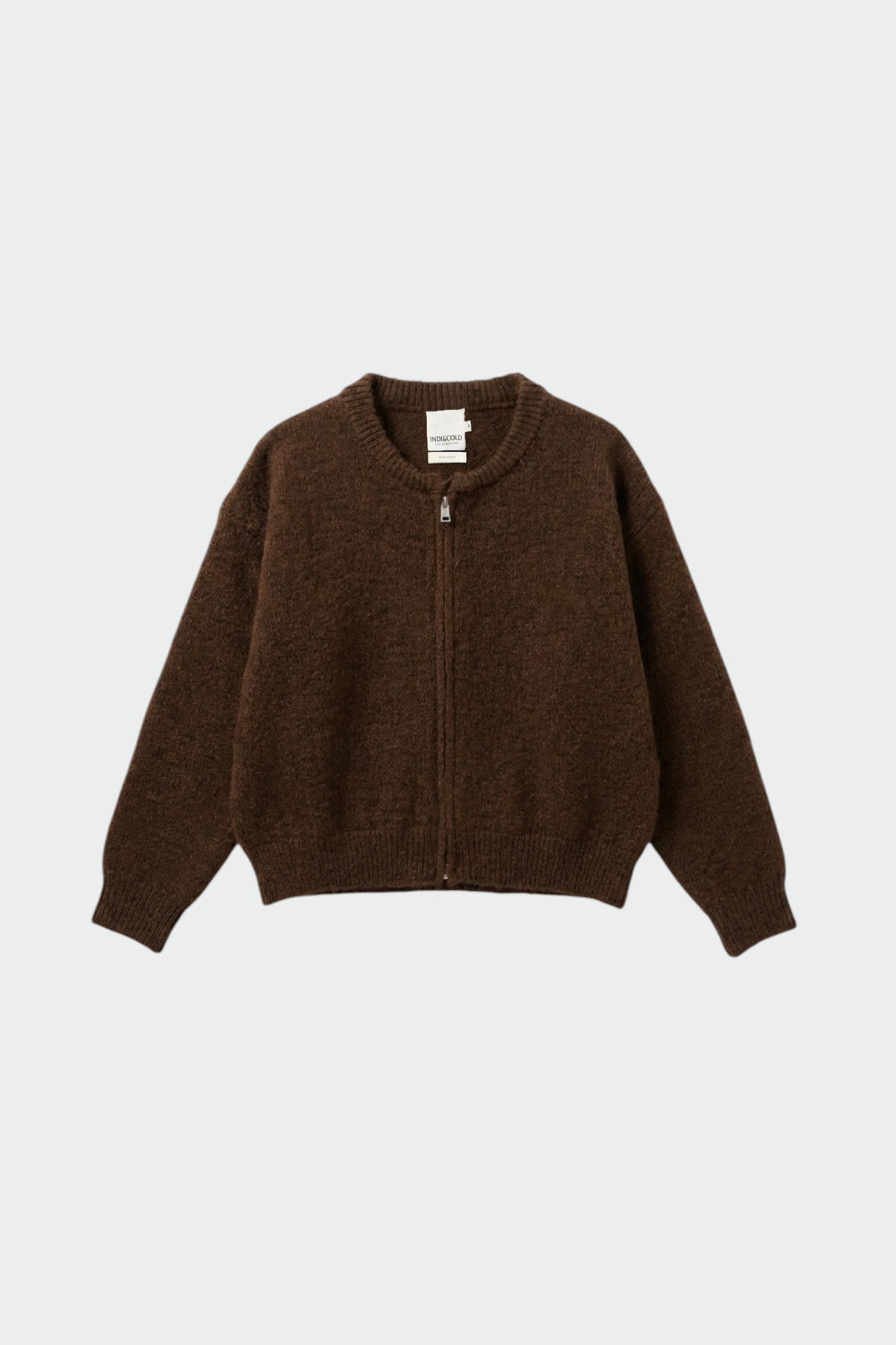 BOMBER-STYLE JACKET WITH MOHAIR