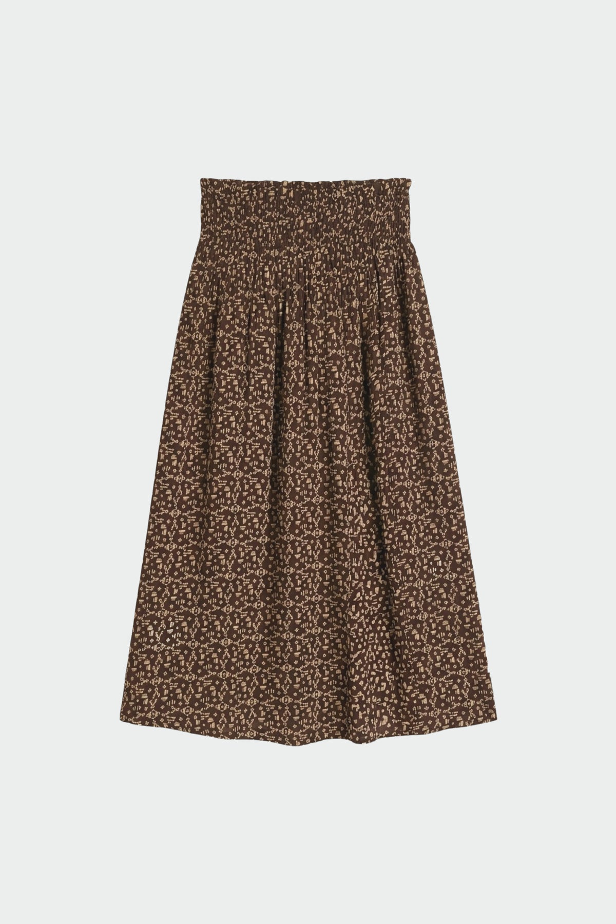 ETHNIC-PRINT SKIRT