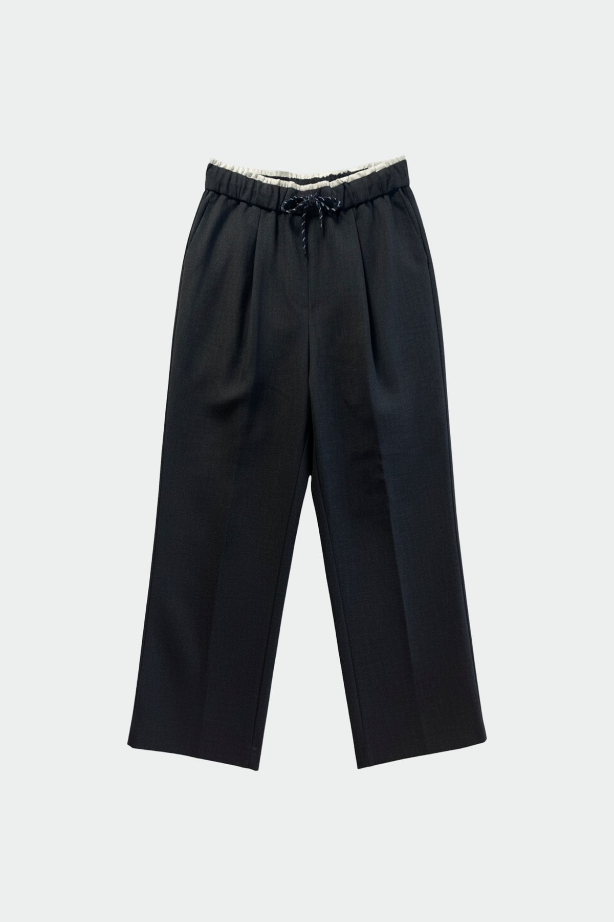 ELASTIC-WAISTBAND PANTS
