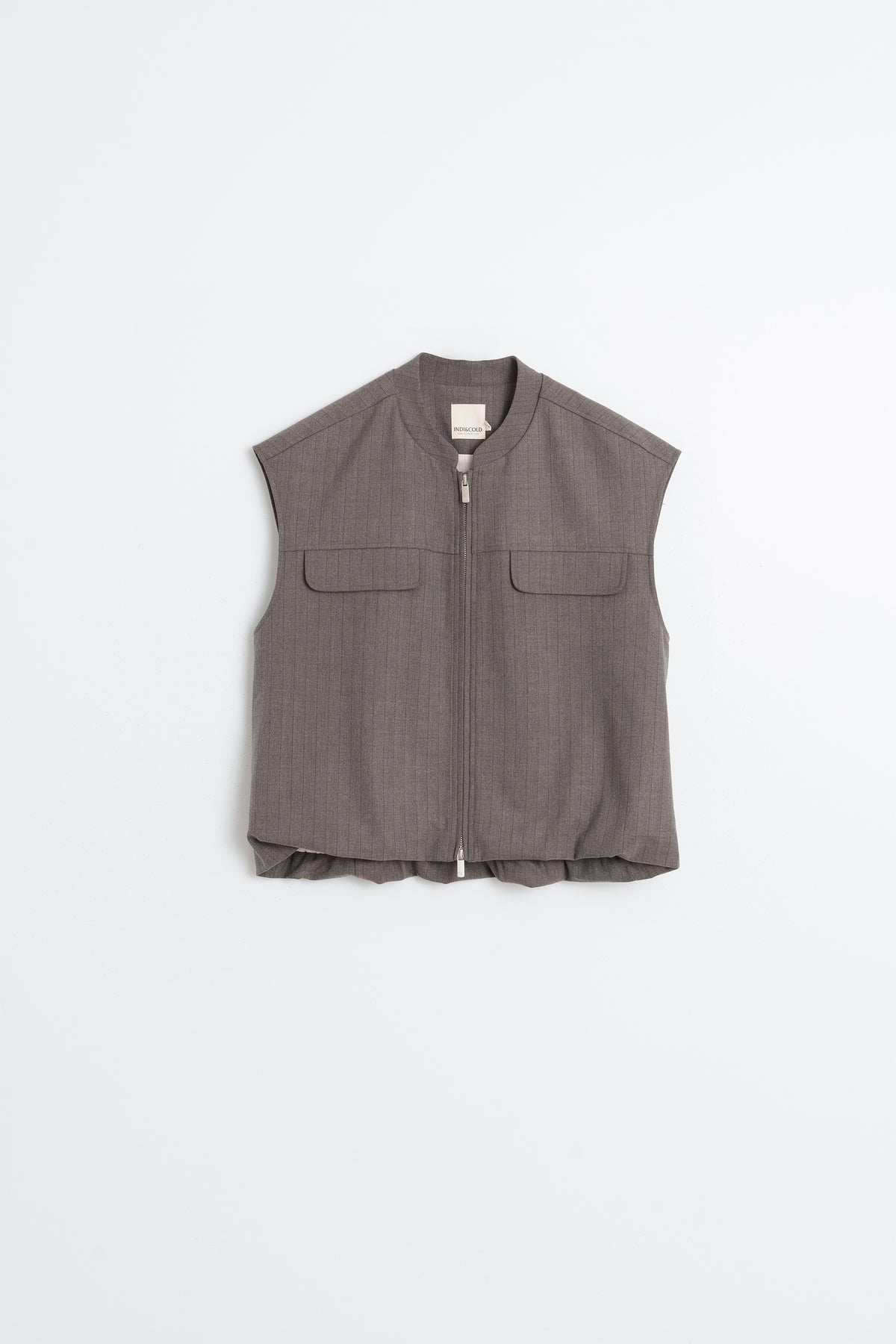 PUFFY-HEM VEST