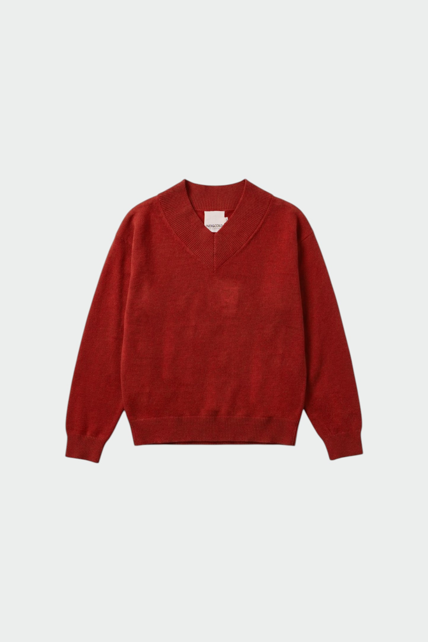 KNITTED SWEATER WITH ALPACA