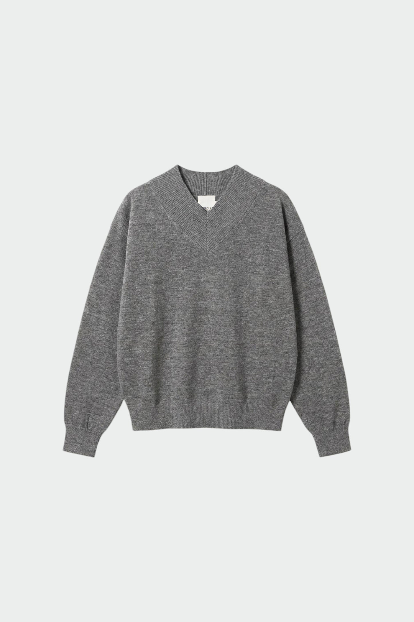KNITTED SWEATER WITH ALPACA