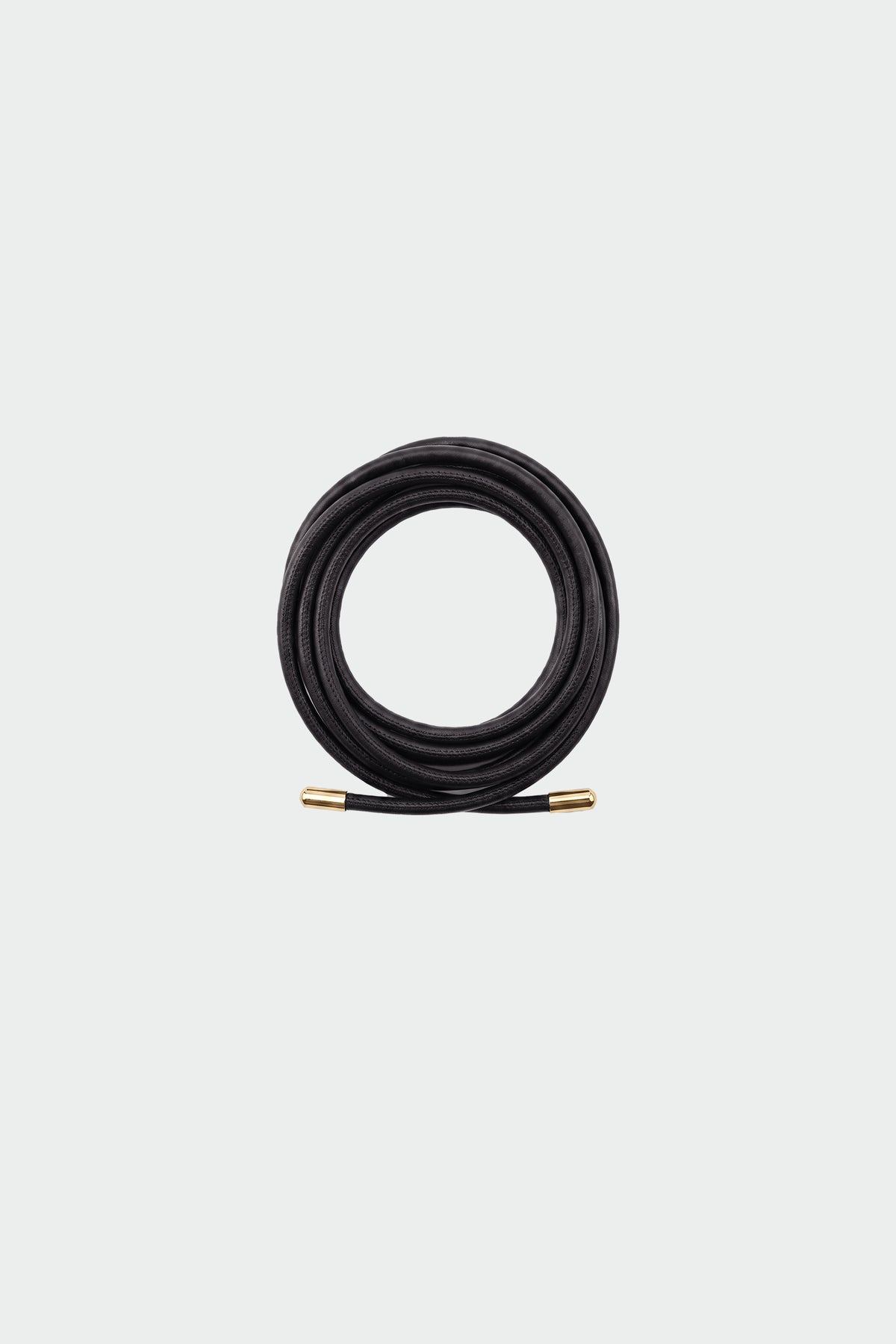 TUBULAR CORD AND LEATHER BELT