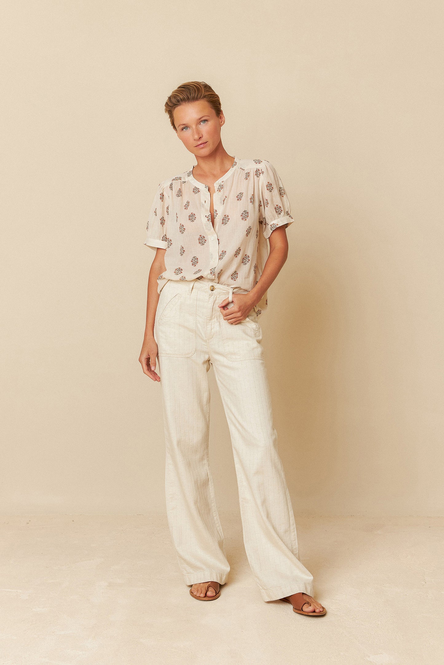 COTTON VOILE SHIRT