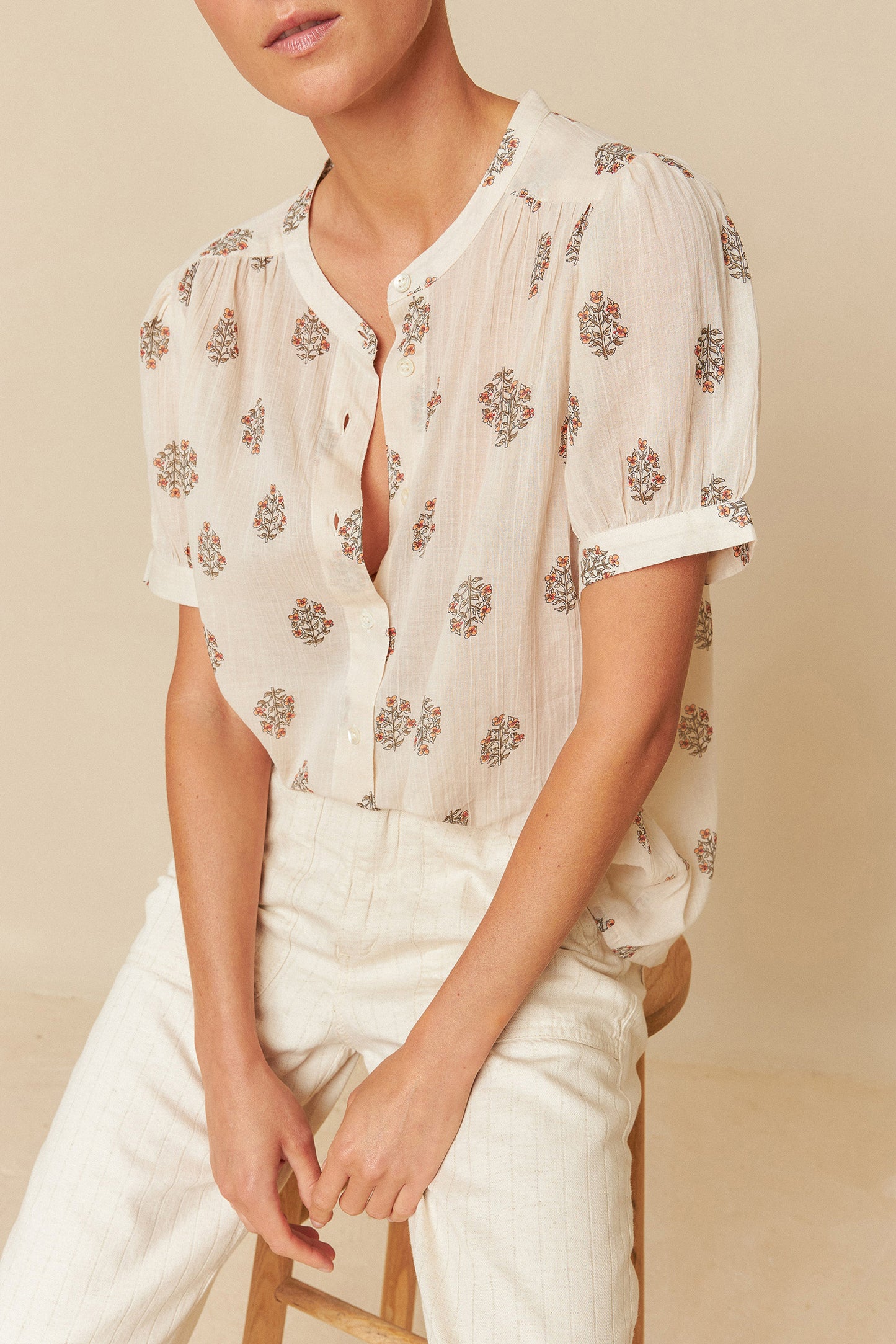 COTTON VOILE SHIRT