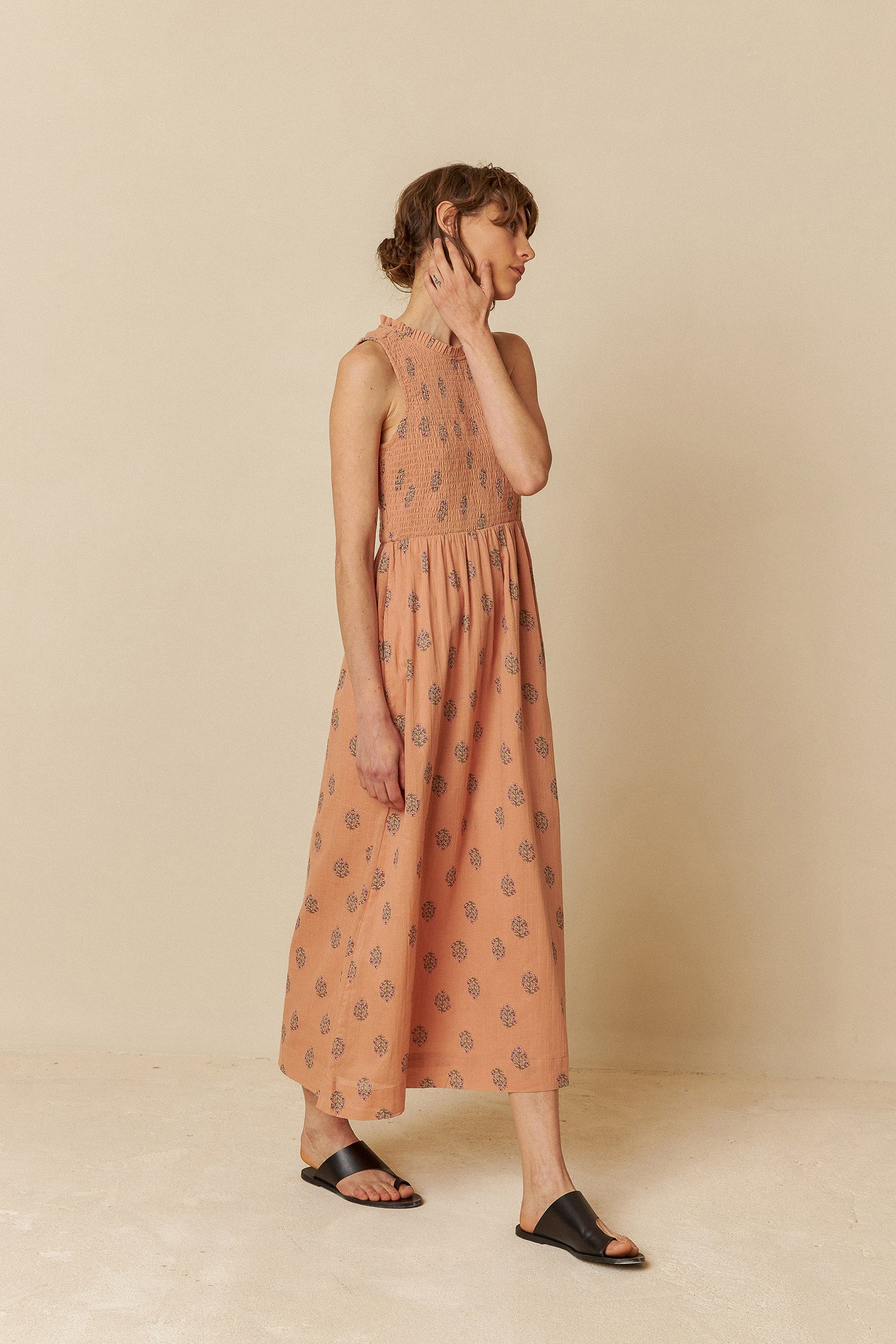 ELASTIC WAIST DRESS