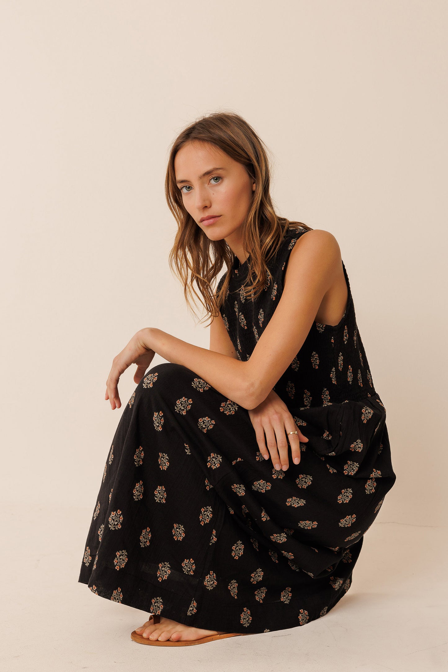 ELASTIC WAIST DRESS