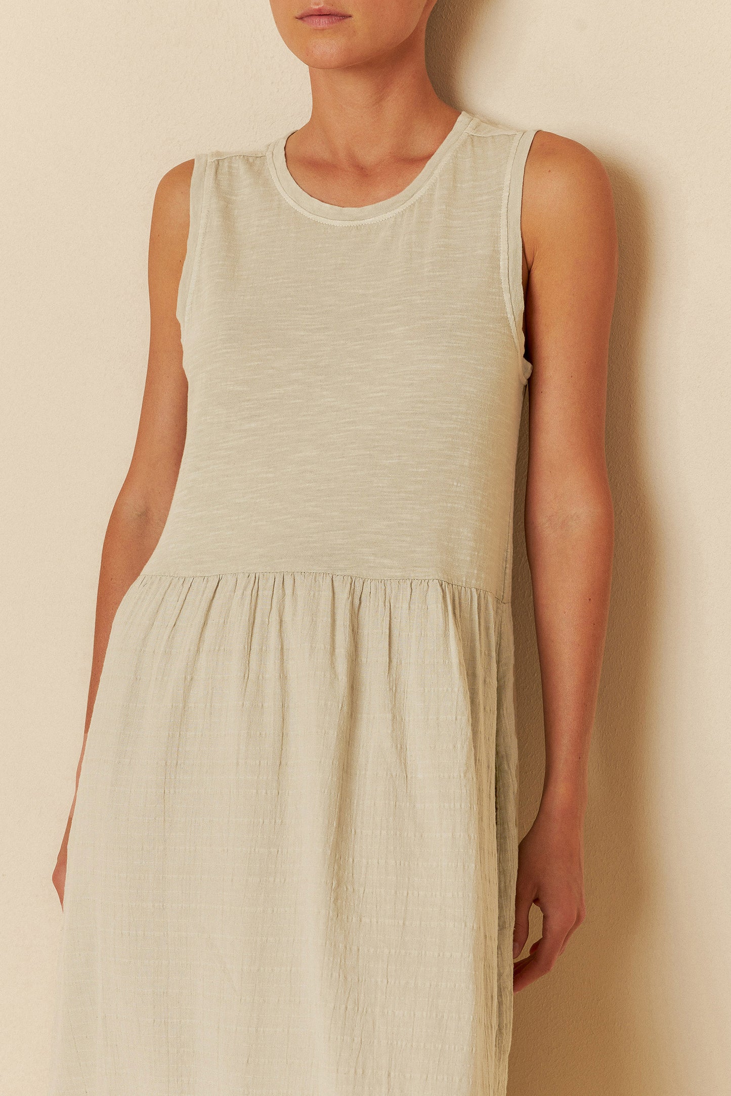 WASHED EFFECT DRESS