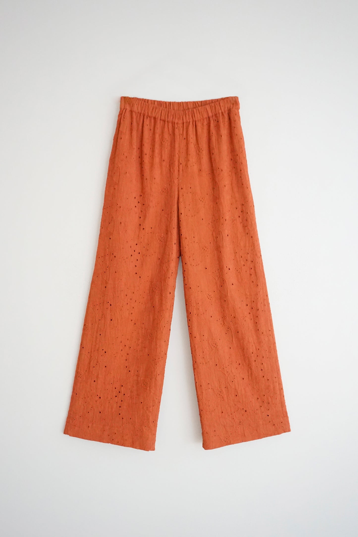 SCHIFFLI EMBROIDERY PANT