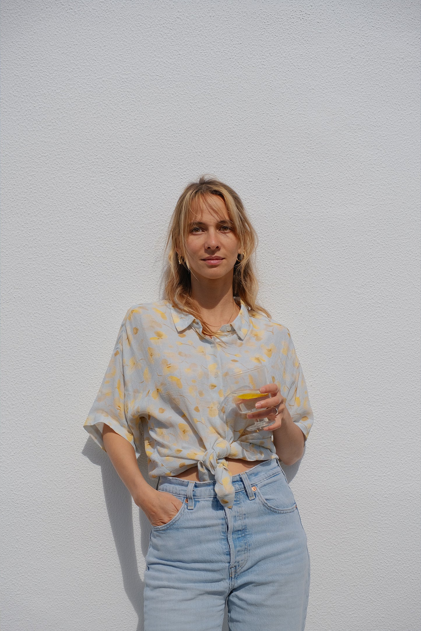 OVERSIZE ORCHID SHIRT