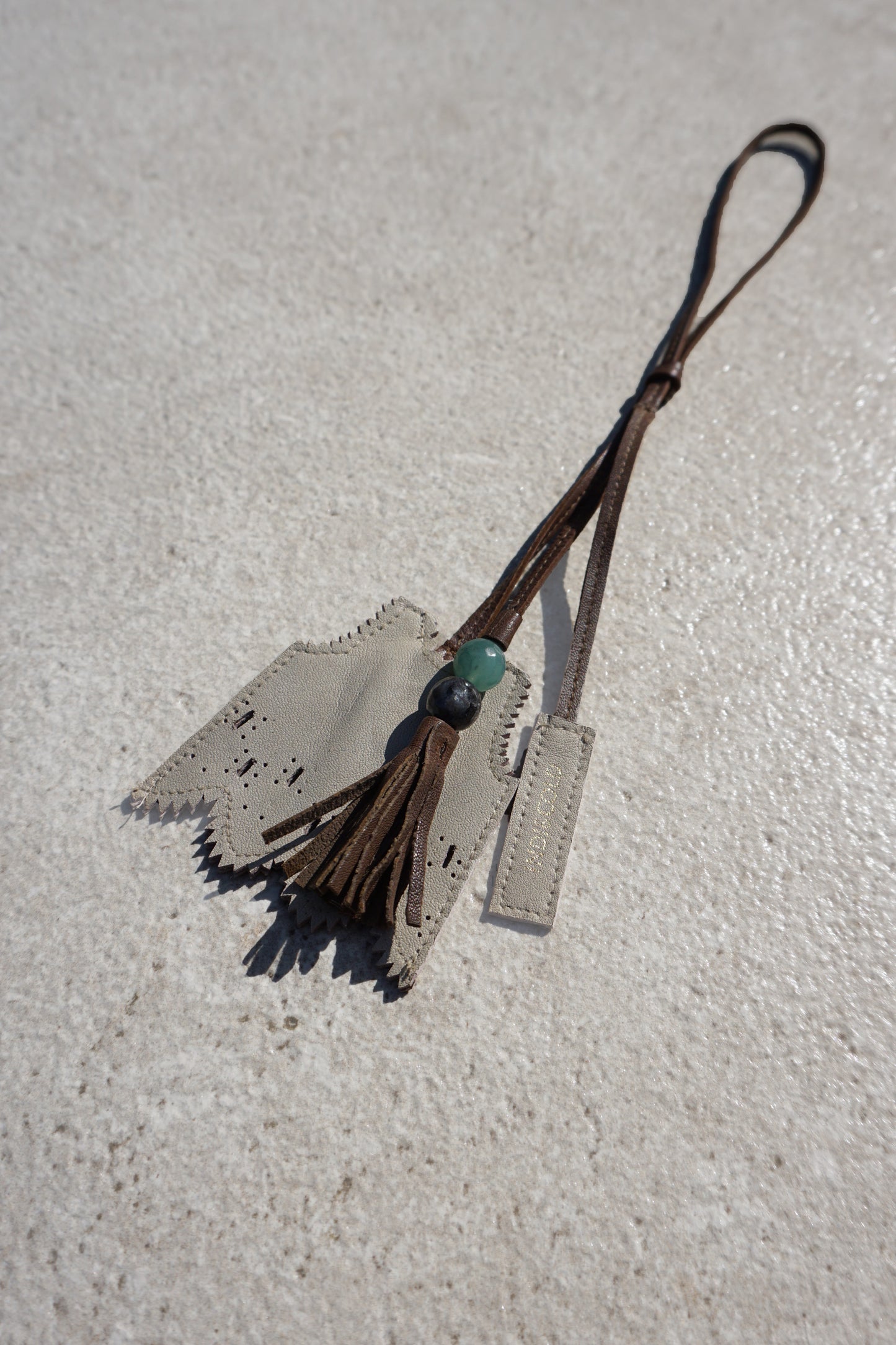 LEATHER BLOUSE CHARM