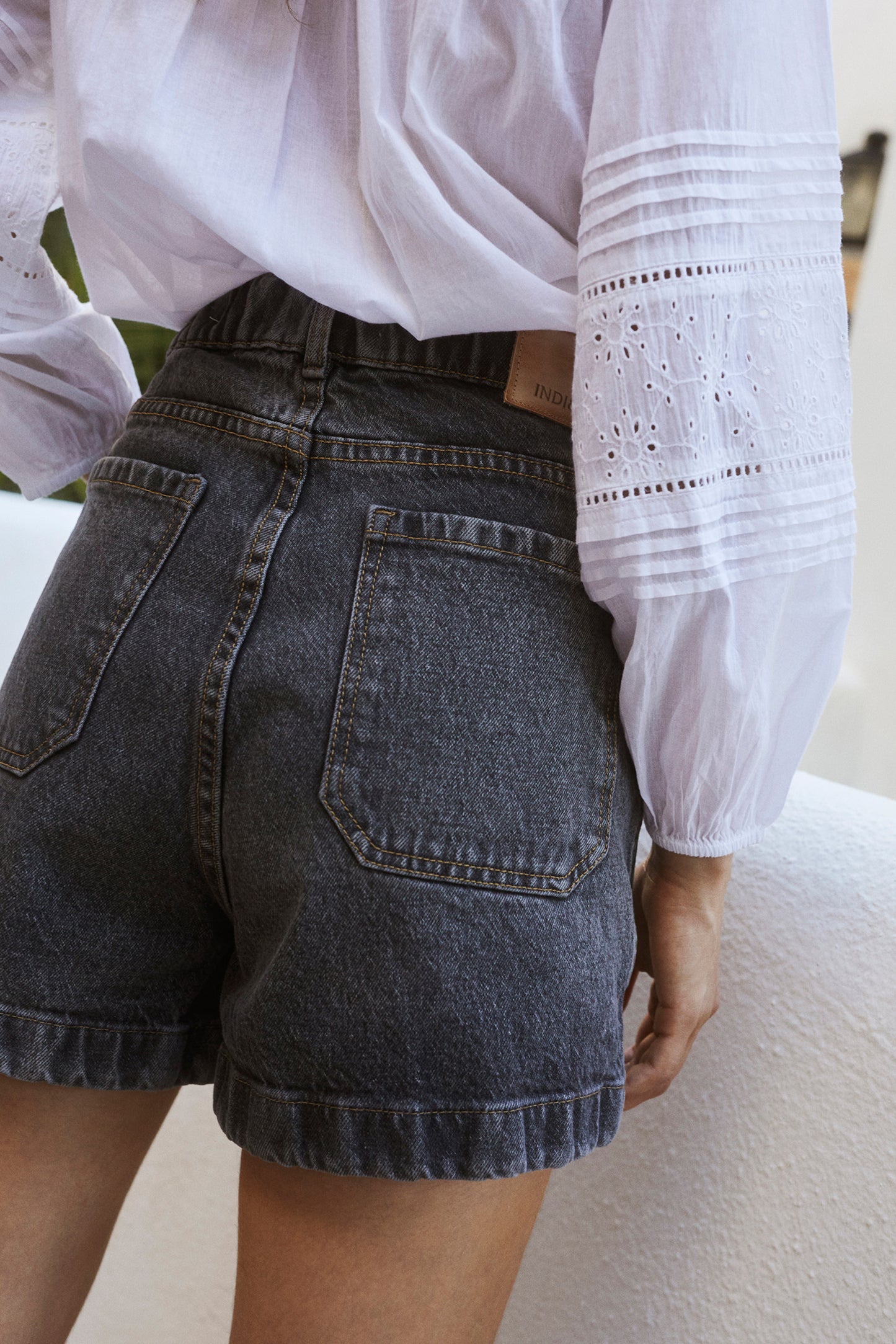 RETRO DENIM SHORTS