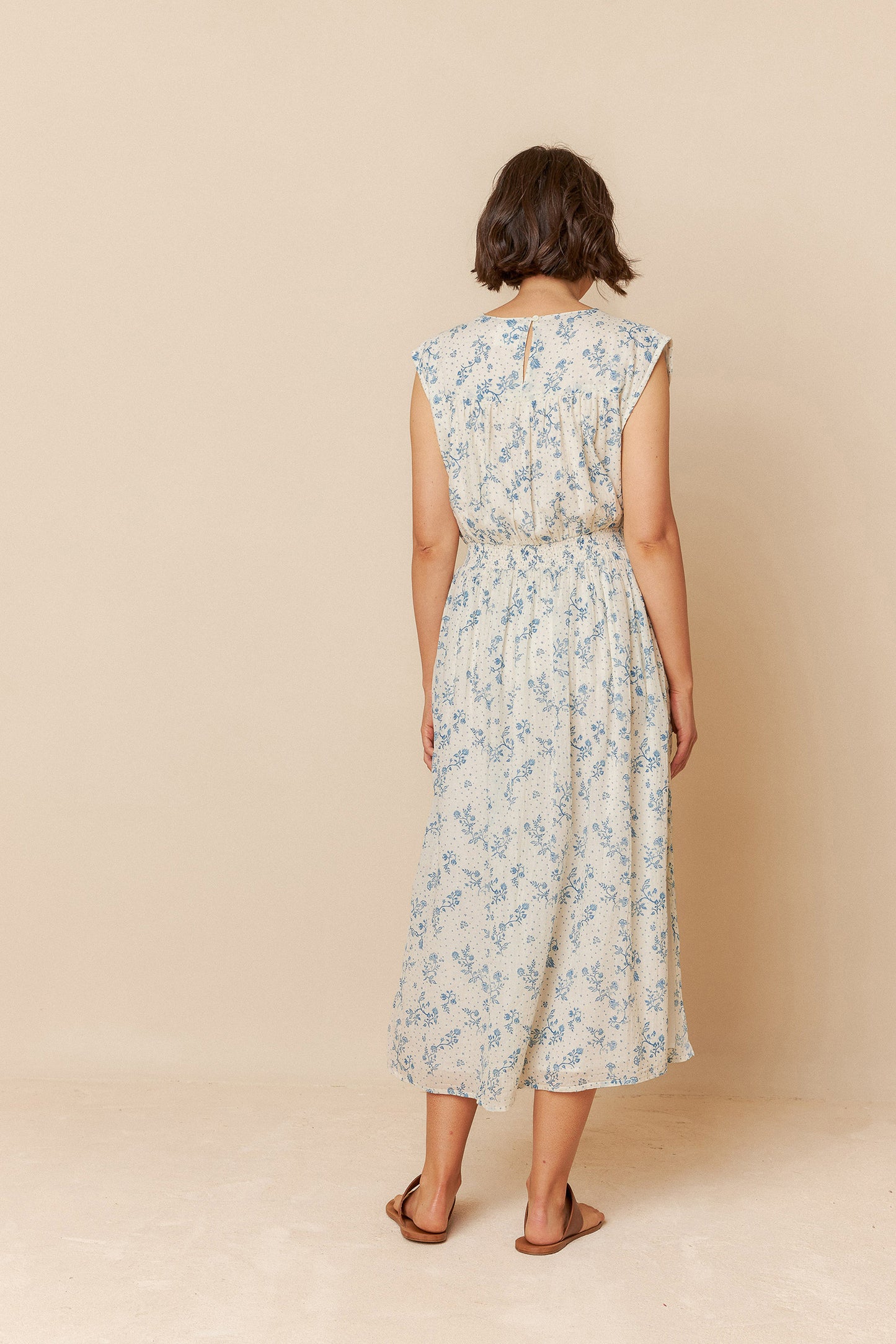 CROSSOVER ELASTIC DRESS