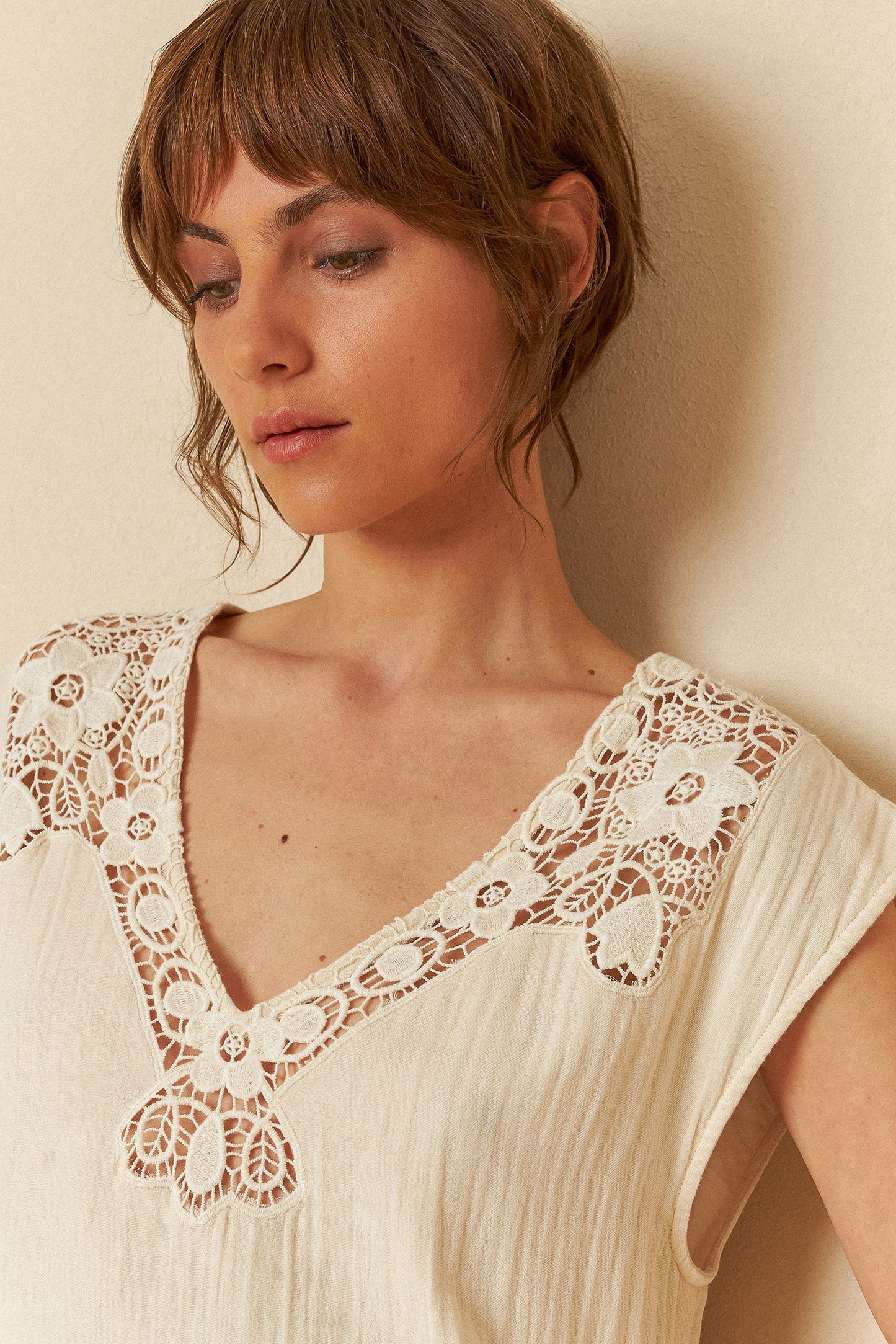 DOUBLE GAUZE DRESS