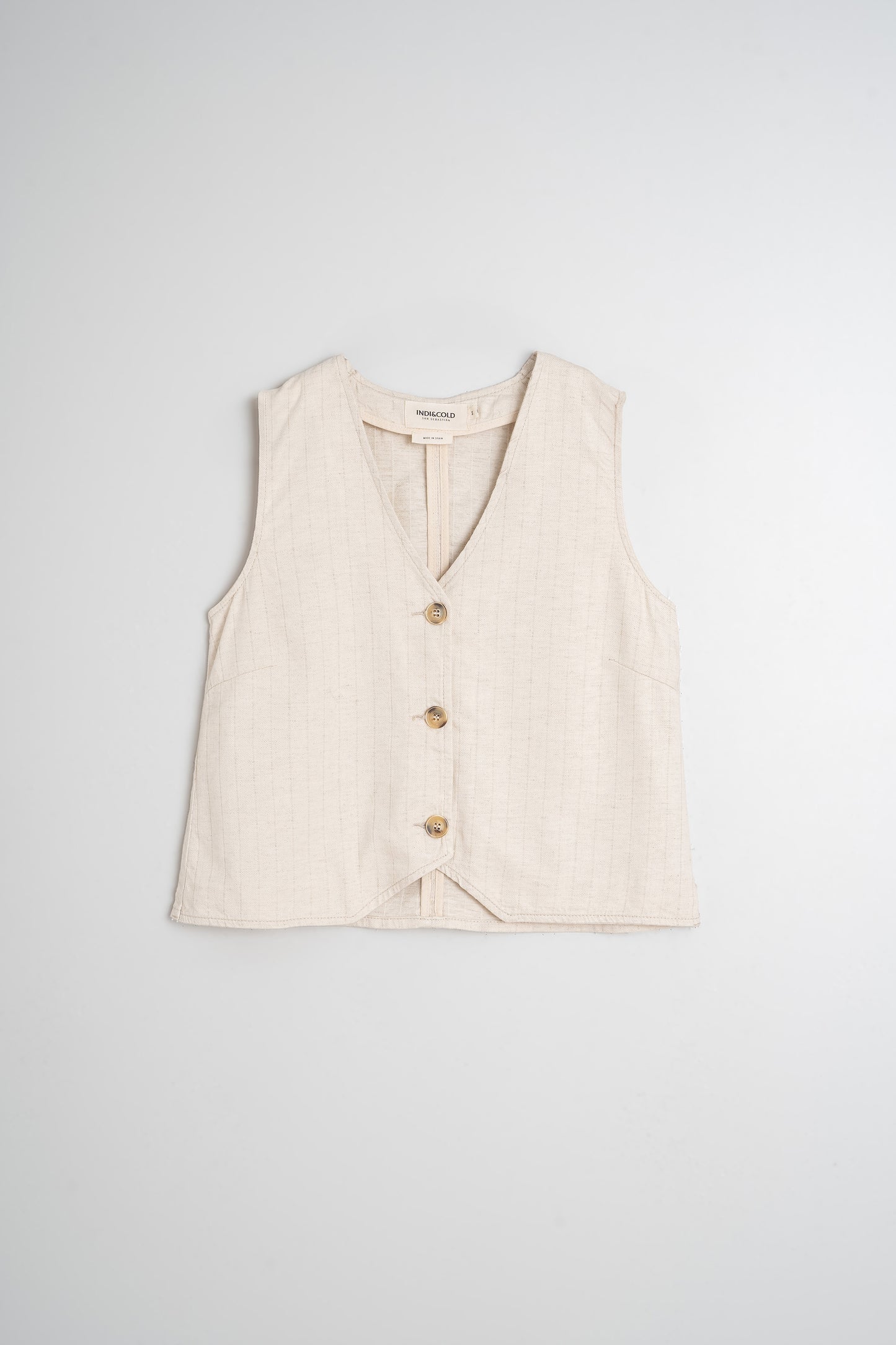PINSTRIPE TWILL VEST