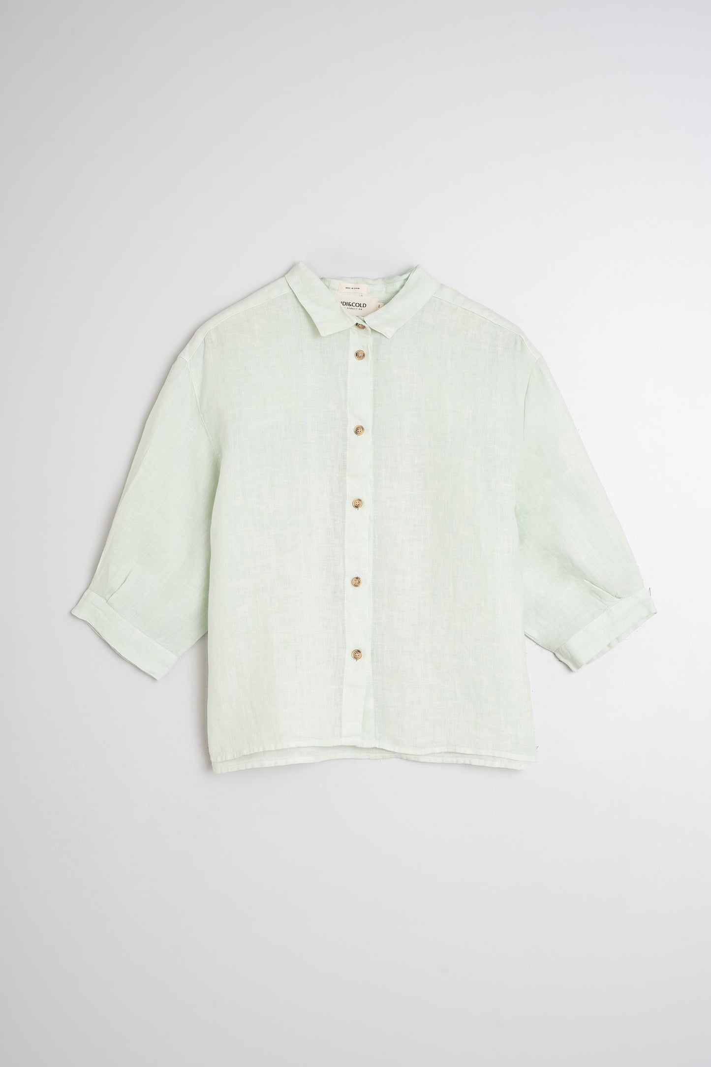 LINEN BOX-CUT SHIRT