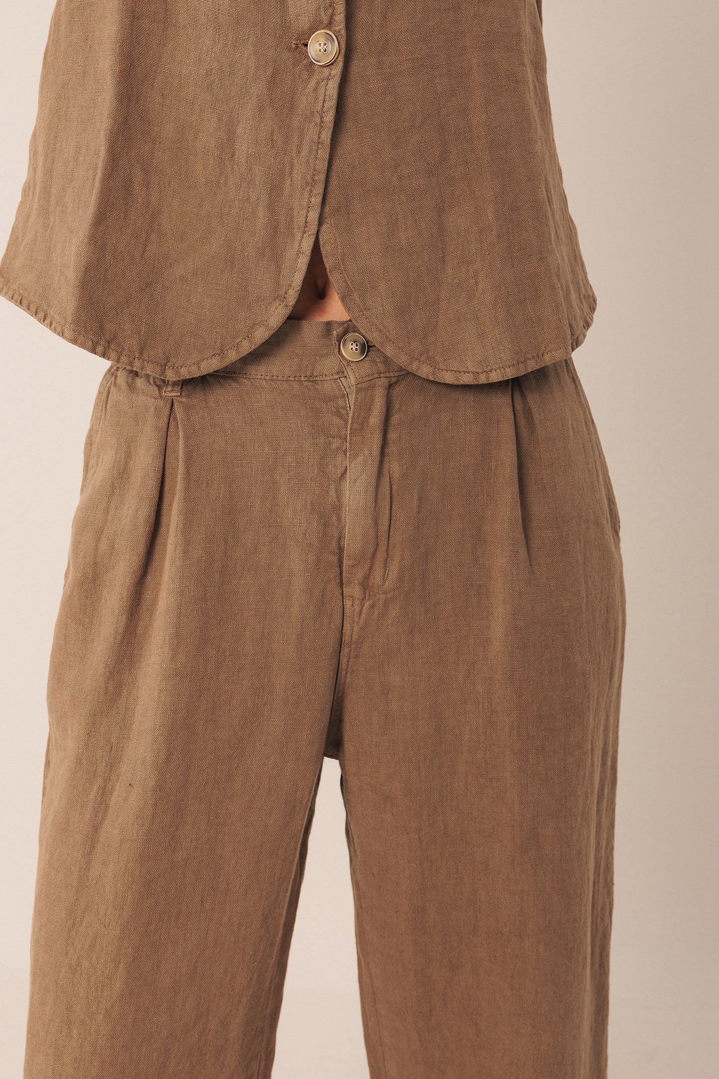 LINEN JARED PANTS