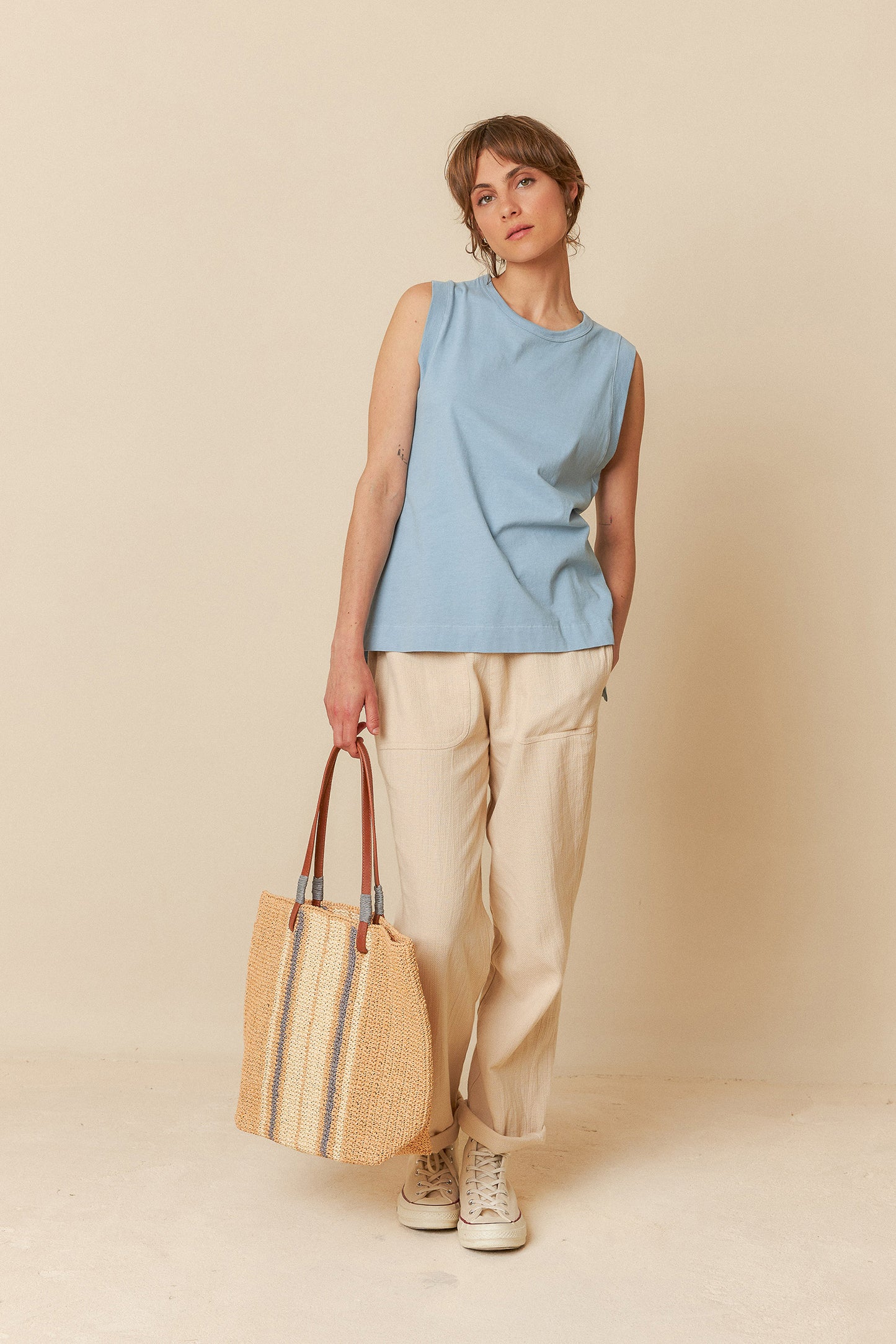 COTTON TANK TOP