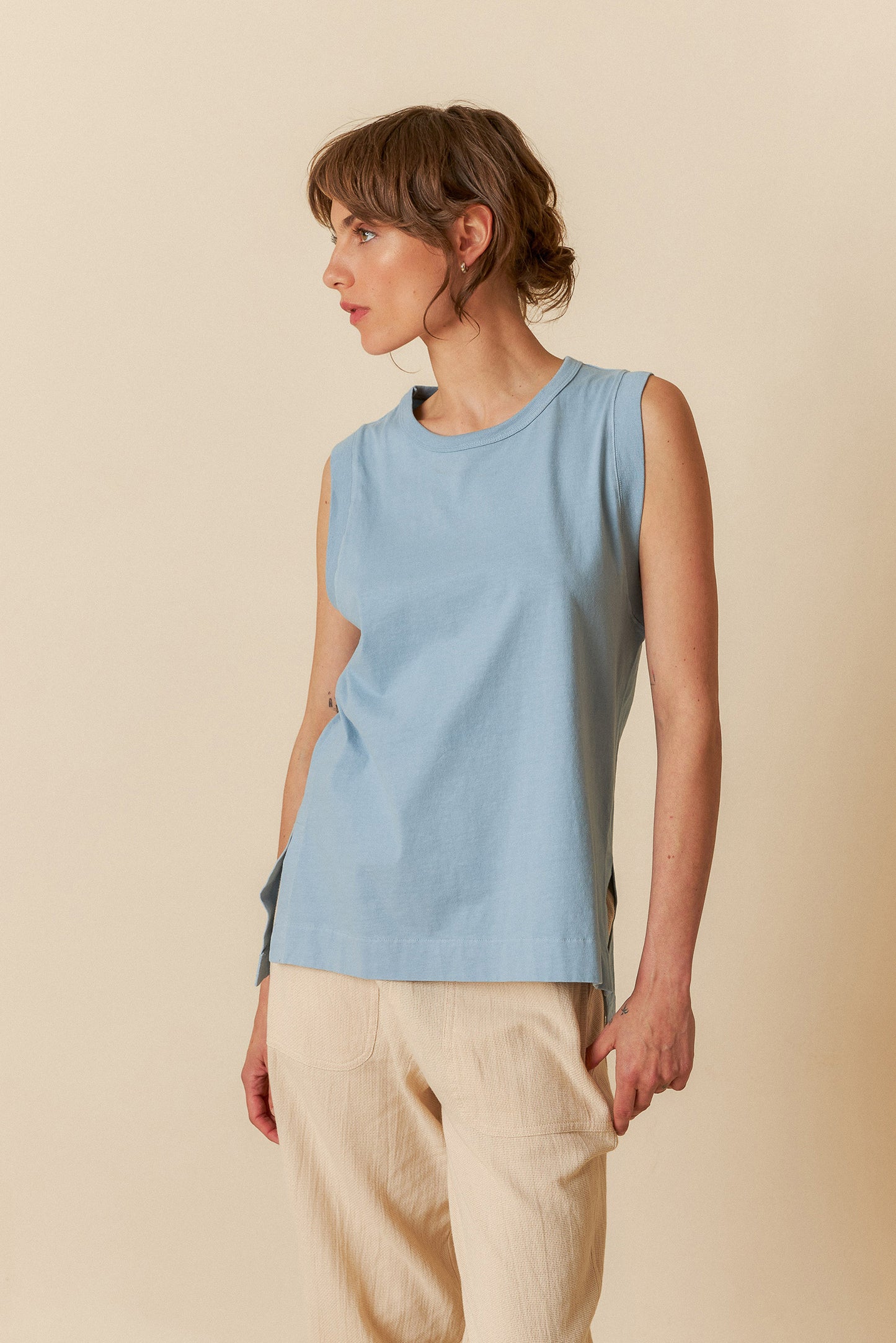 COTTON TANK TOP