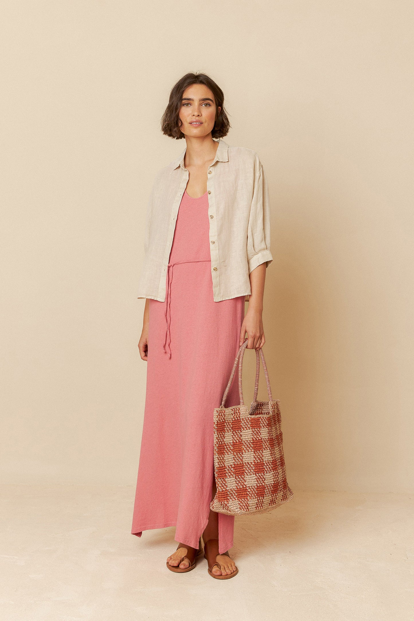 RUSTIC MELANGE DRESS