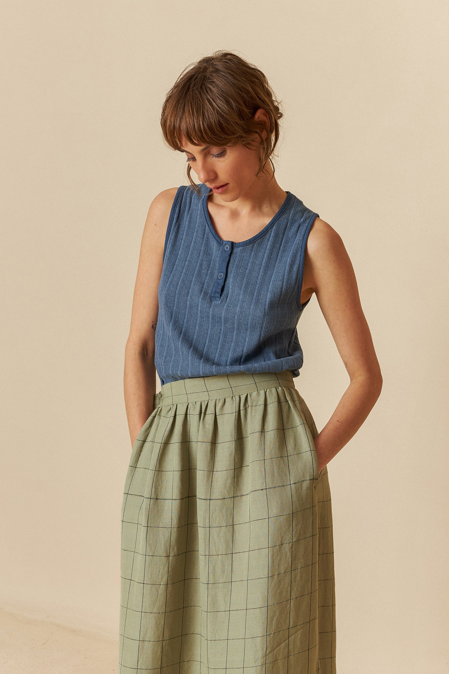 KNIT TANK TOP