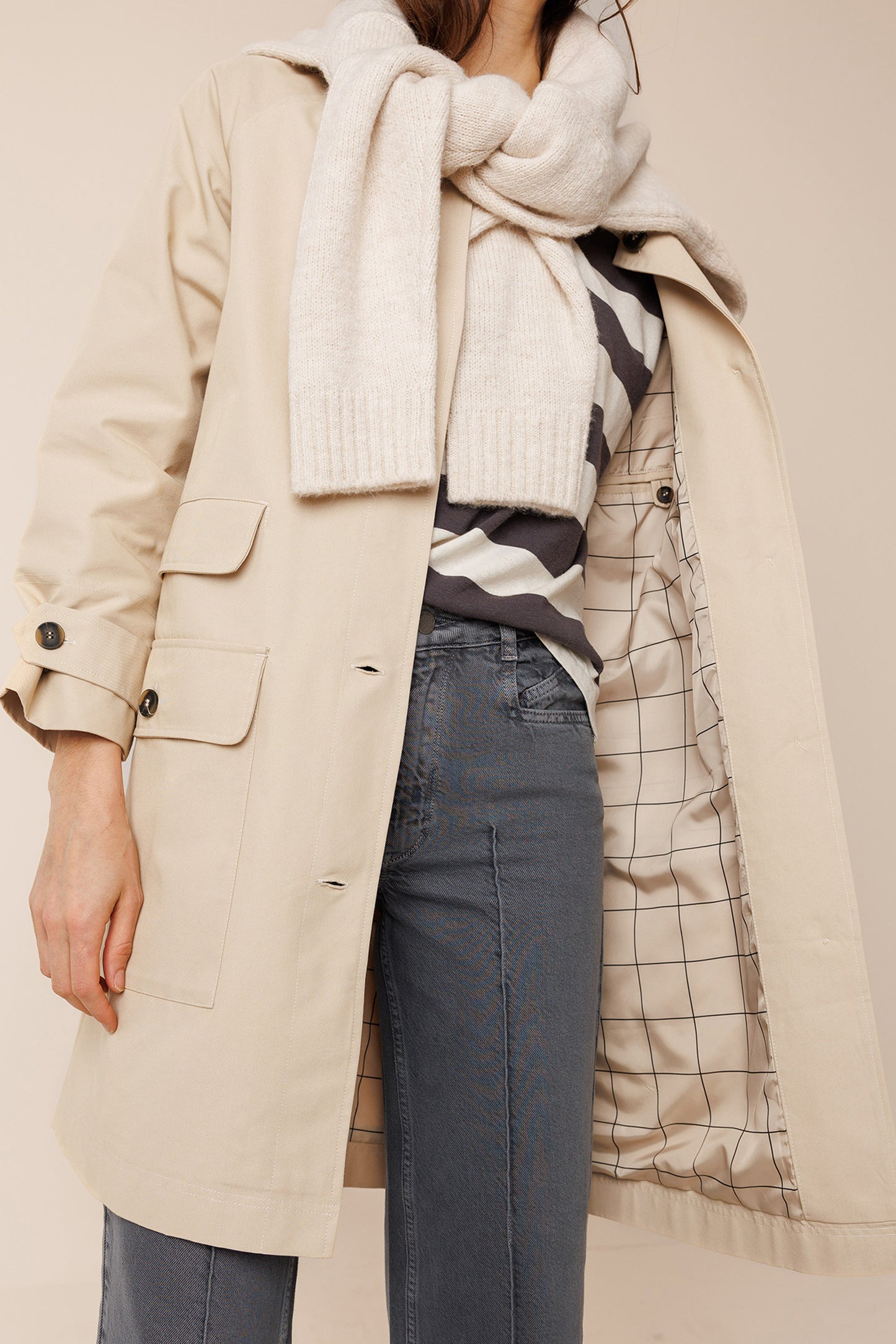 CLASSIC CUT TRENCH COAT