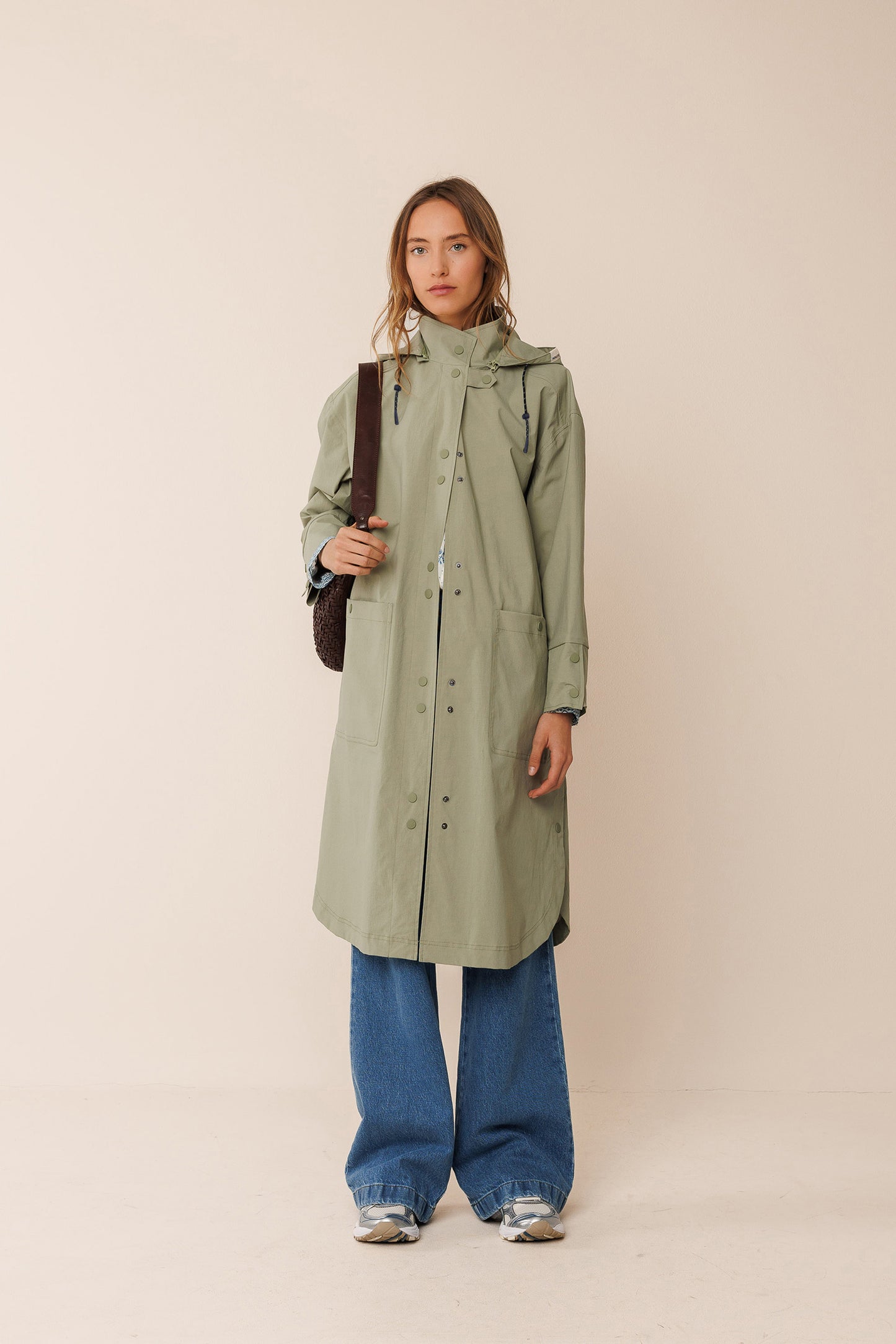 WATER RESISTANT TRENCH COAT